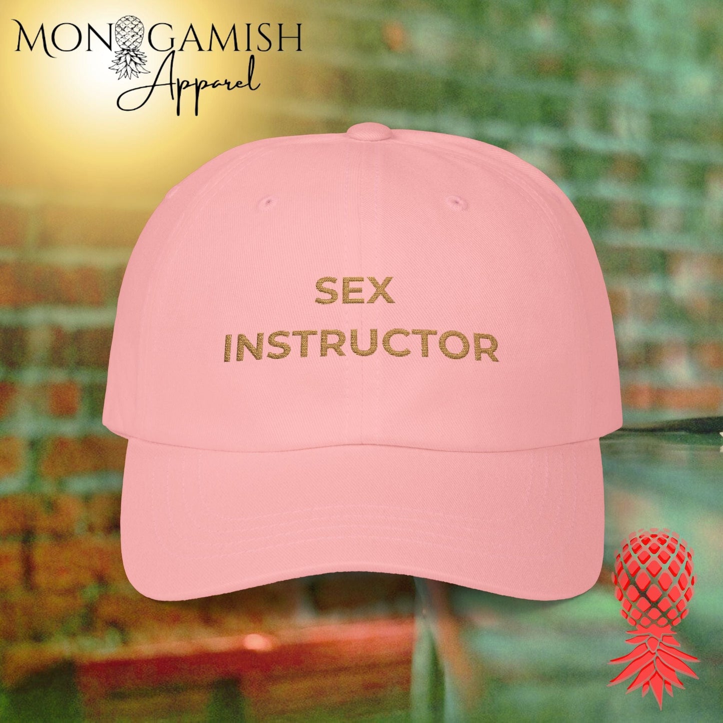 Sex Instructor Embroidered Hat