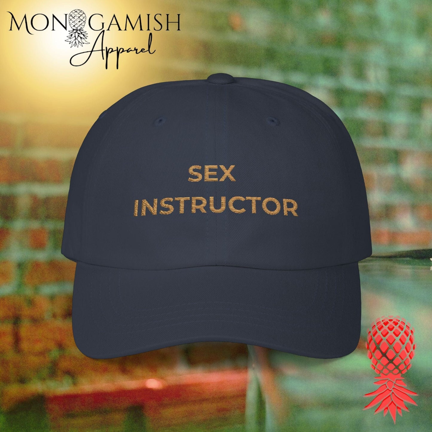 Sex Instructor Embroidered Hat