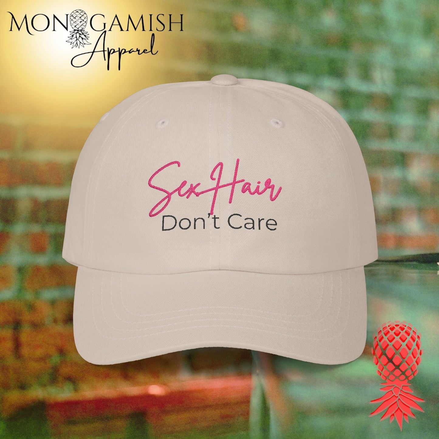 Sex Hair Dont Care Embroidered Hat