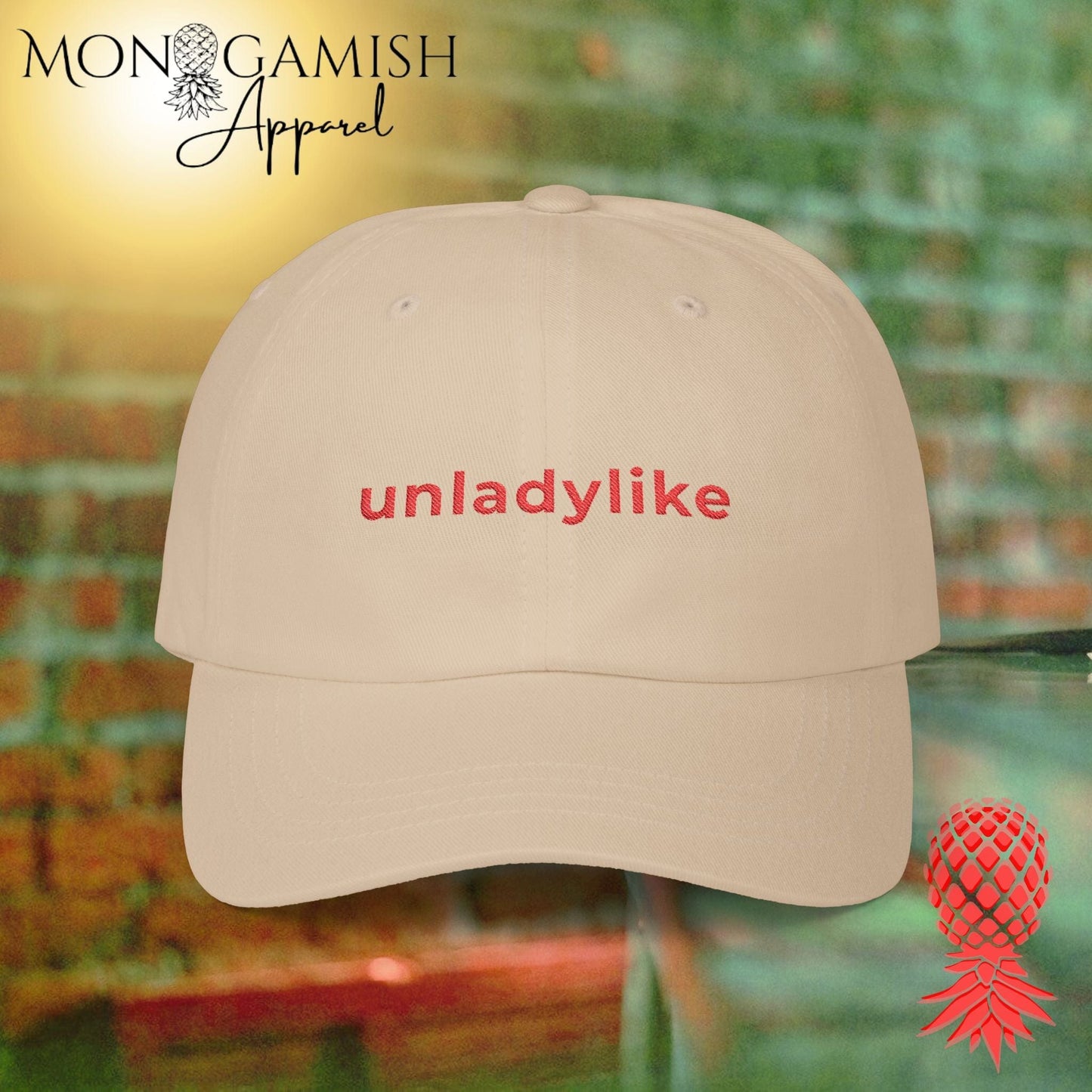 Unladylike Embroidered Hat