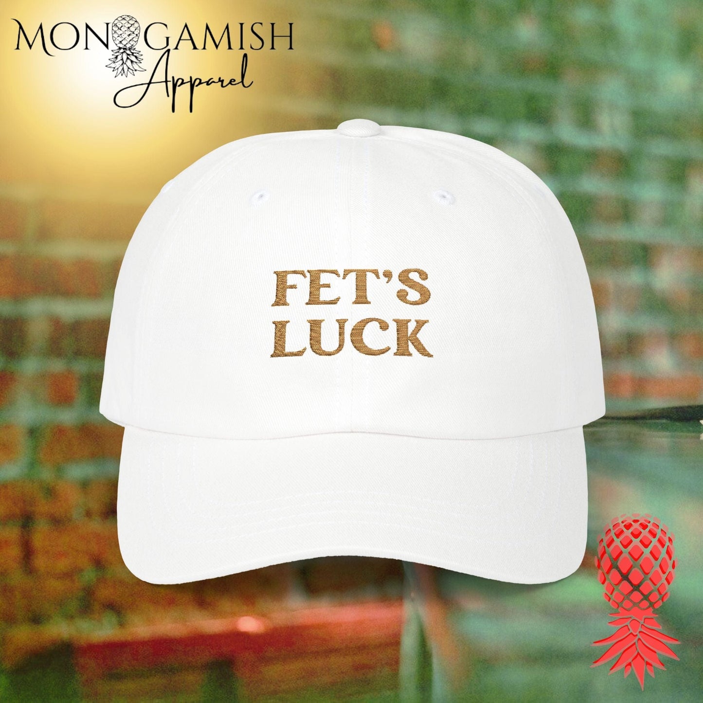 Fets Luck Embroidered Hat