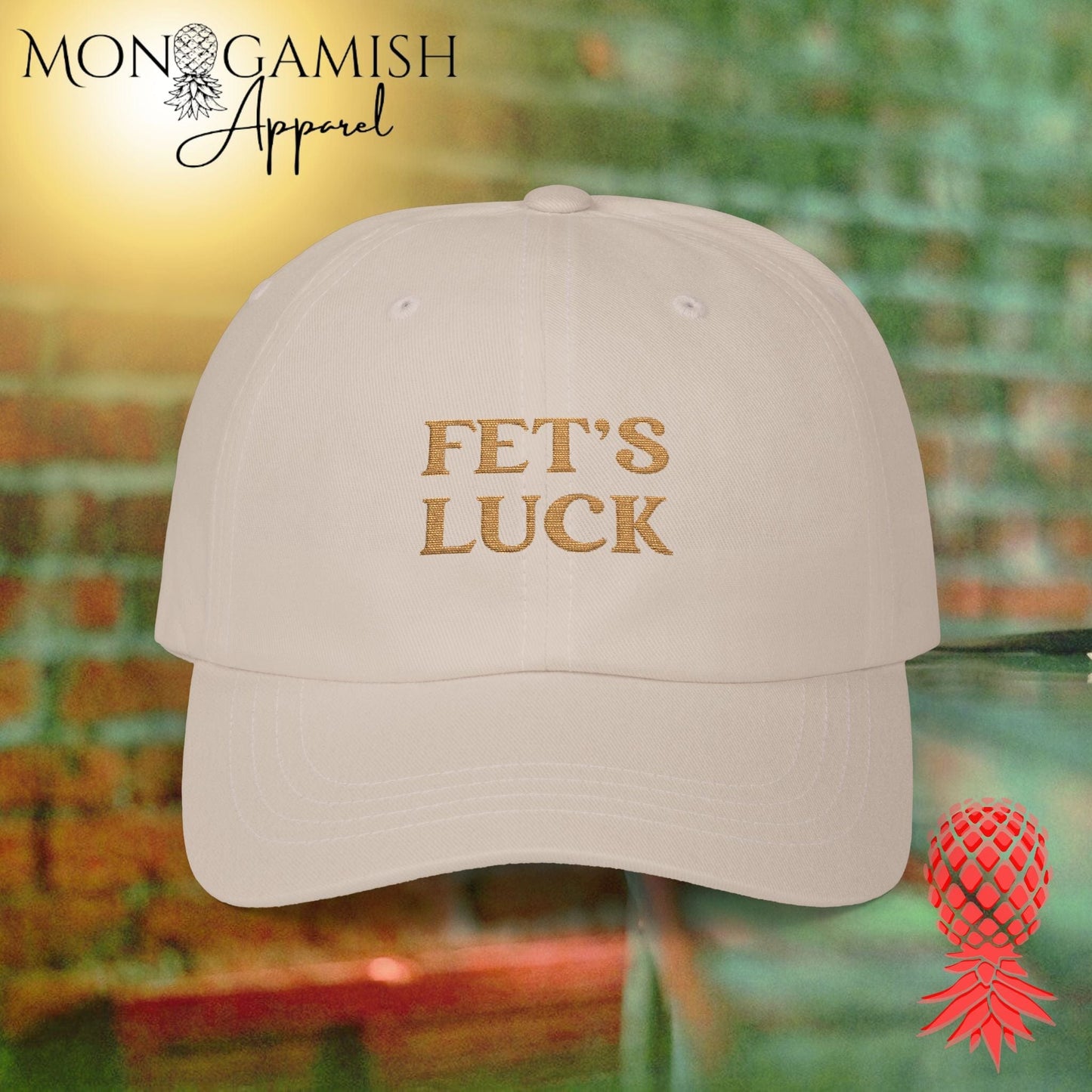 Fets Luck Embroidered Hat