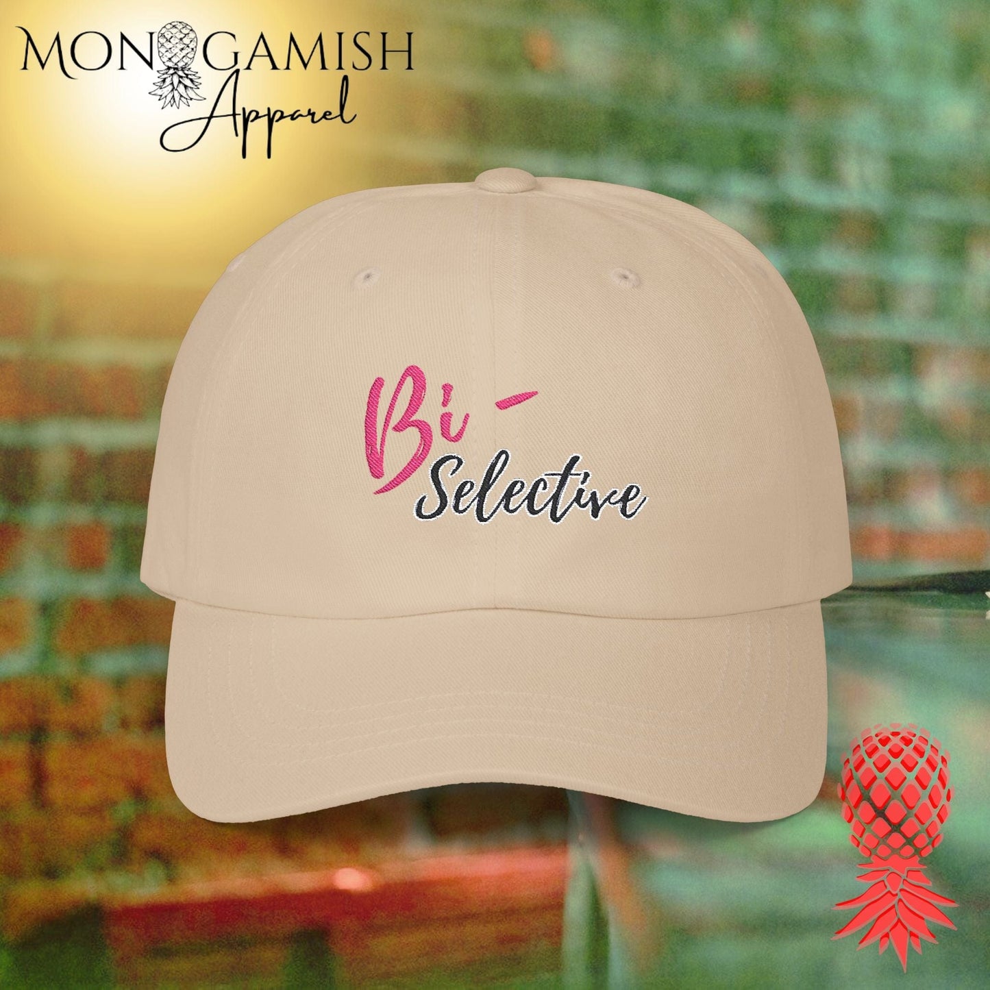 Bi- Selective Embroidered Hat