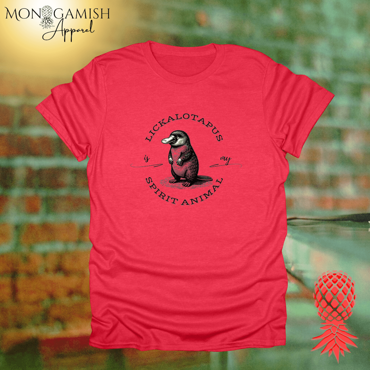 Lickalotapus Is My Spirit Animal Unisex Tee