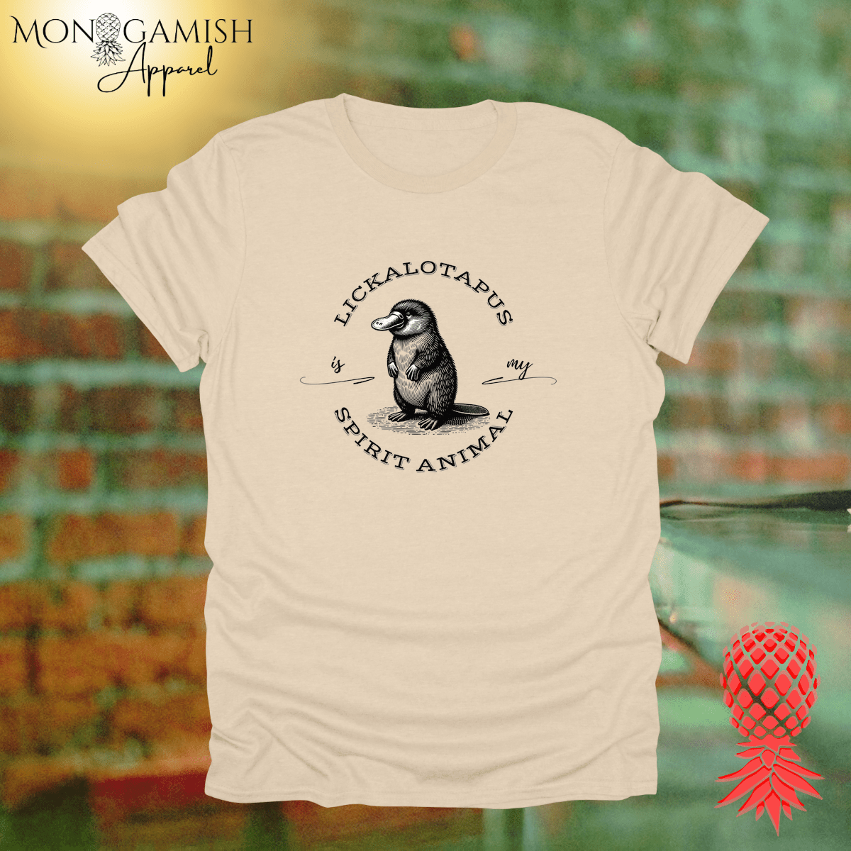 Lickalotapus Is My Spirit Animal Unisex Tee