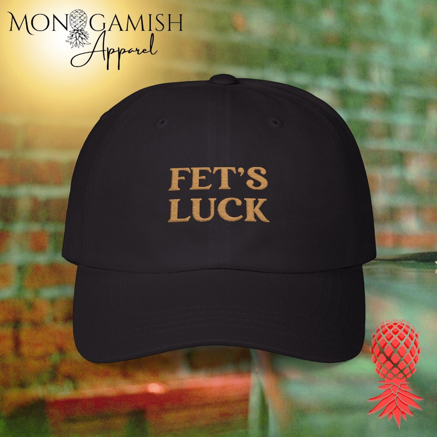 Fets Luck Embroidered Hat