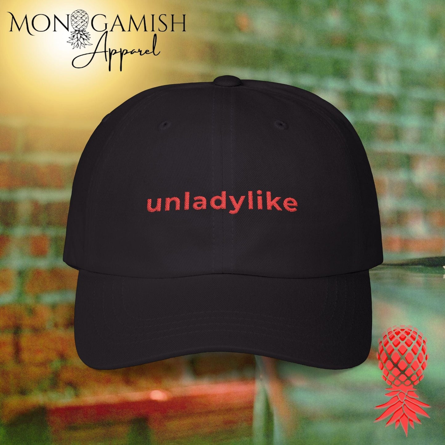 Unladylike Embroidered Hat