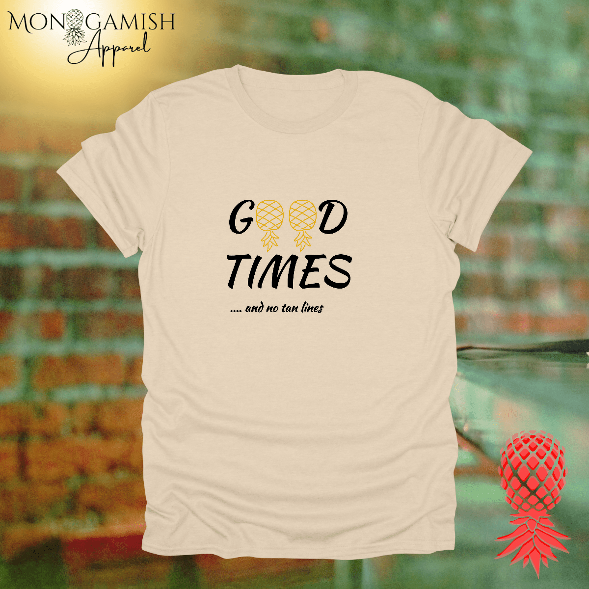 Good Times, No Tan Lines Unisex Tee