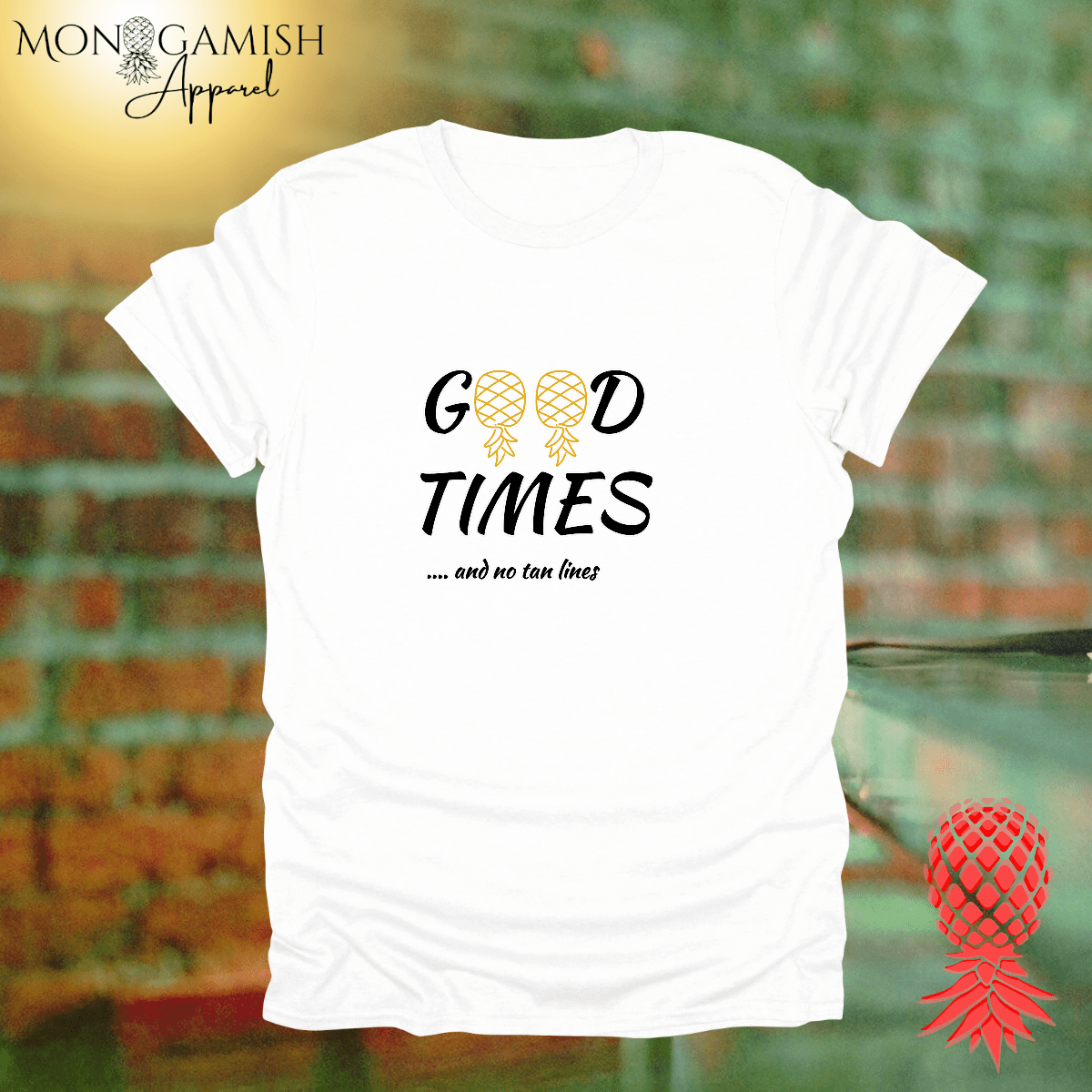 Good Times, No Tan Lines Unisex Tee