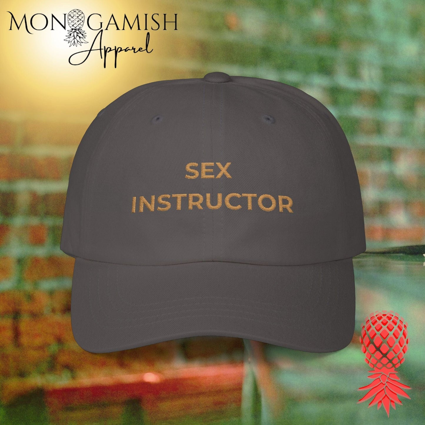 Sex Instructor Embroidered Hat