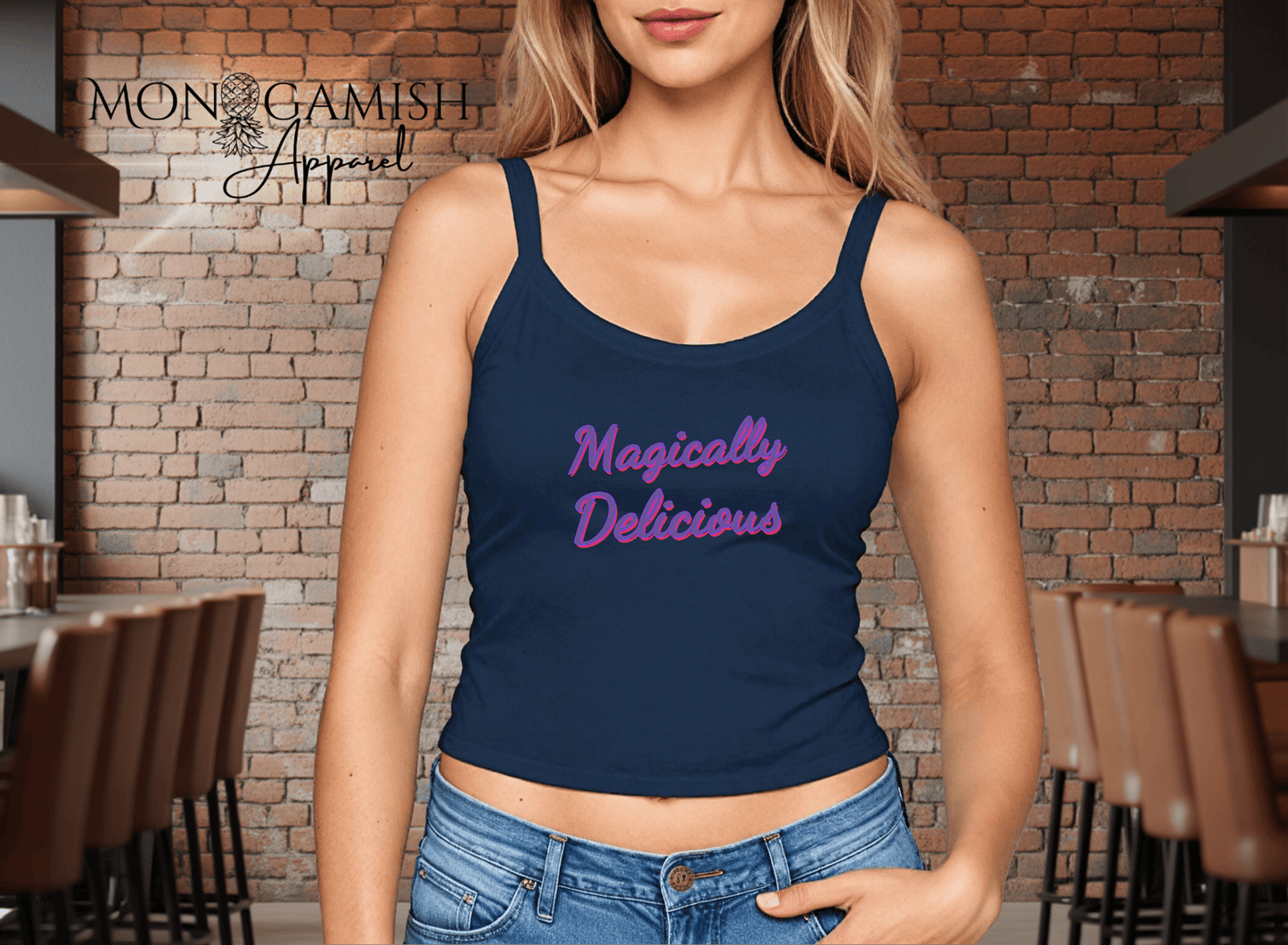 Magically Delicious Ladies Crop Tank