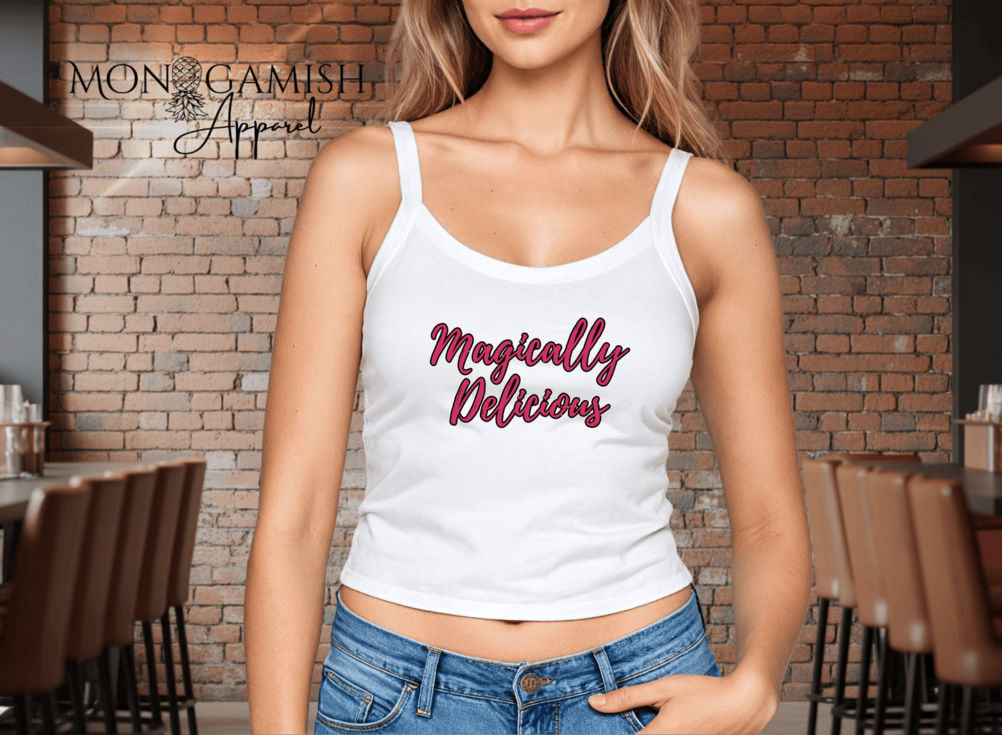 Magically Delicious Ladies Crop Tank