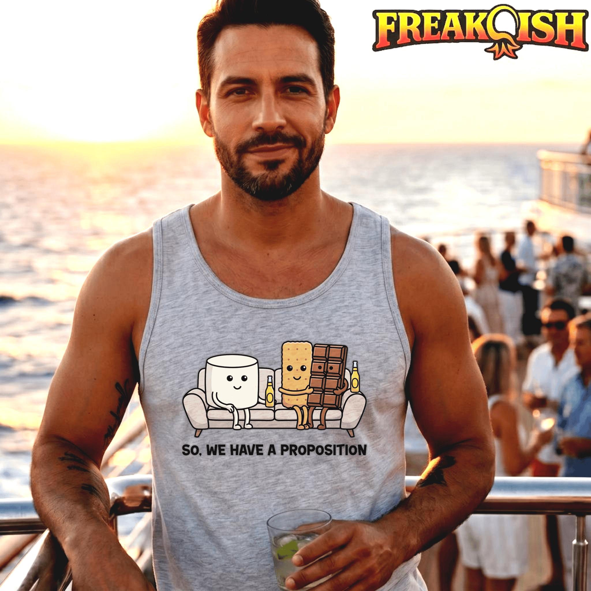 So We Have A Proposition Men's Tank | FREAK-ISH