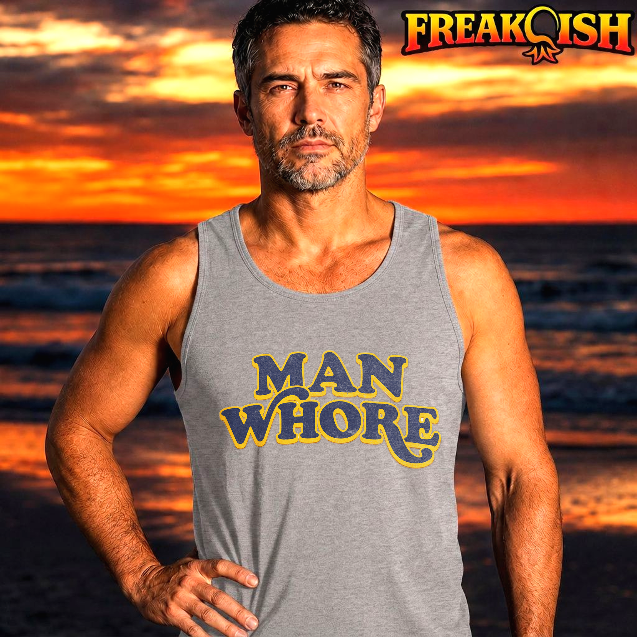 Man Whore Men's Tank | FREAK-ISH