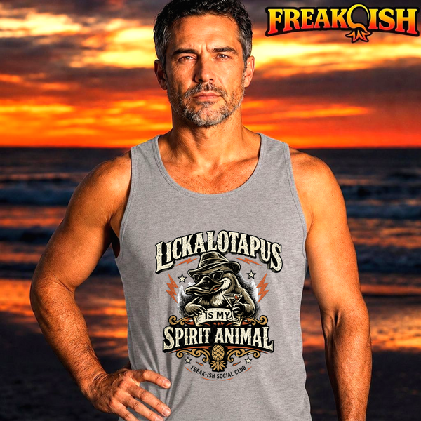 Lickalotapus is My Spirit Animal Men's Tank | FREAK-ISH