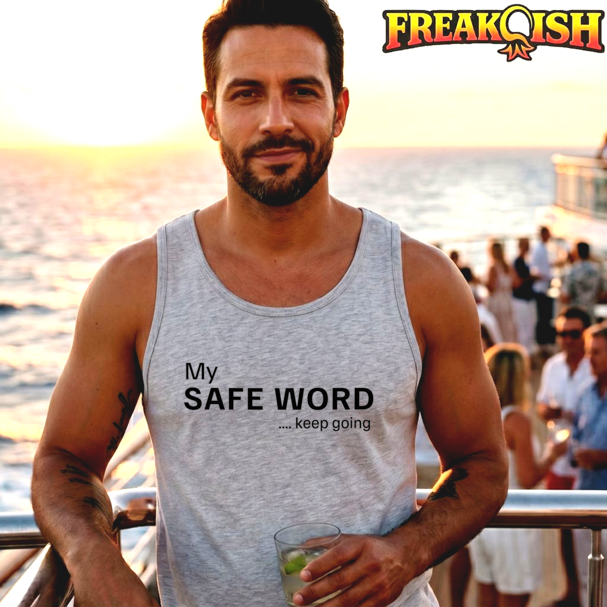 My Safe Word Men's Tank | FREAK-ISH