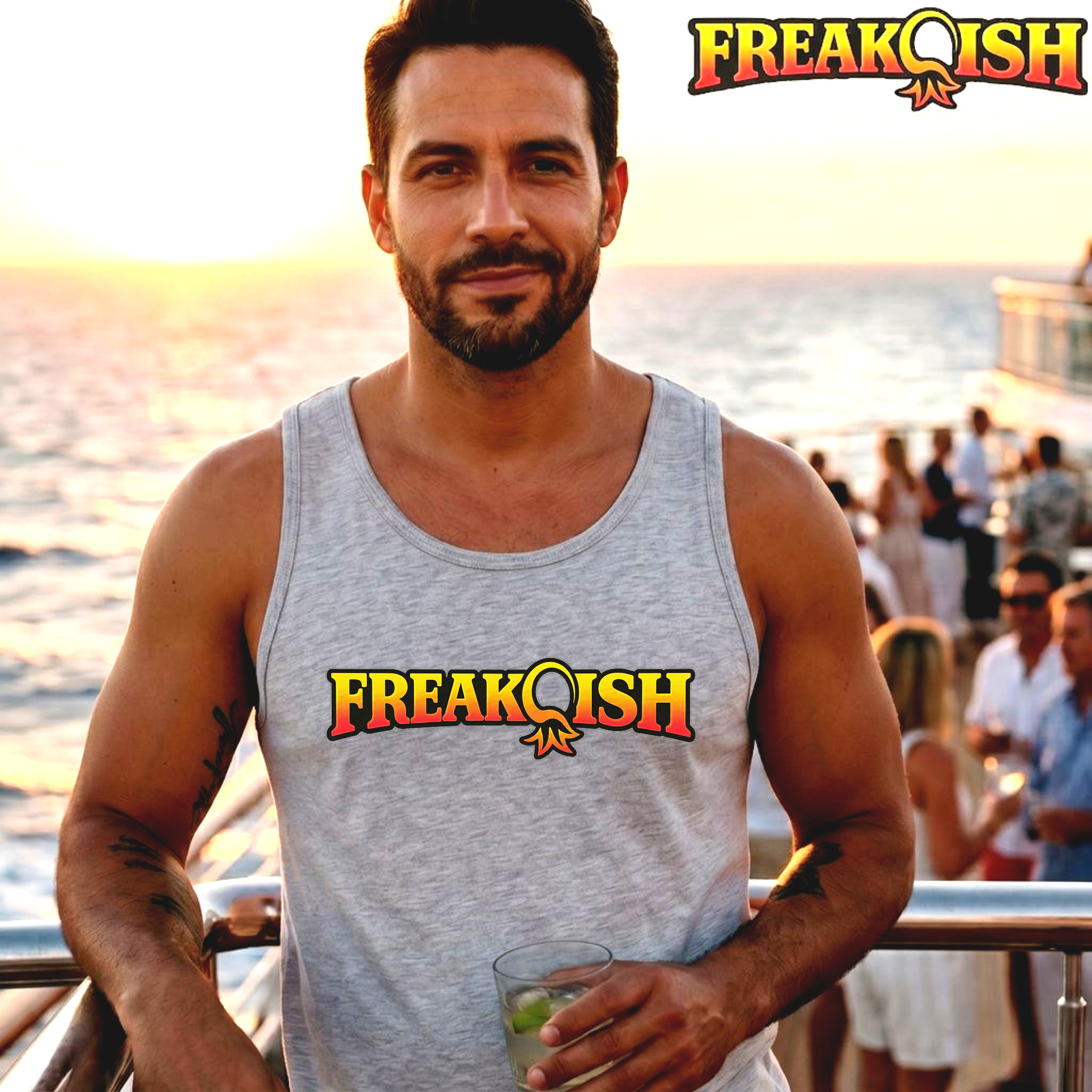 FREAK-ISH Logo Men's Tank | FREAK-ISH
