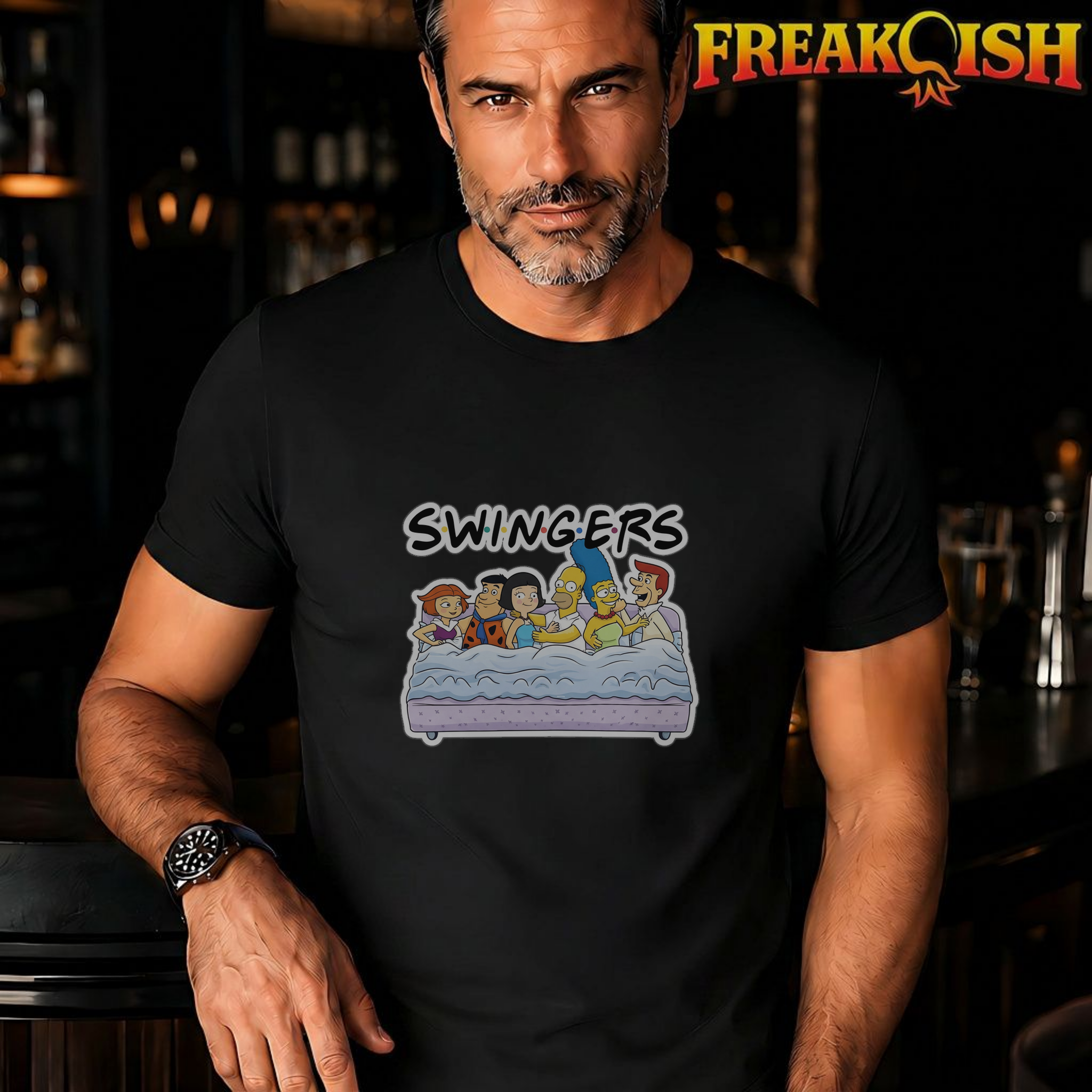 Swingers Unisex Tee | FREAK-ISH