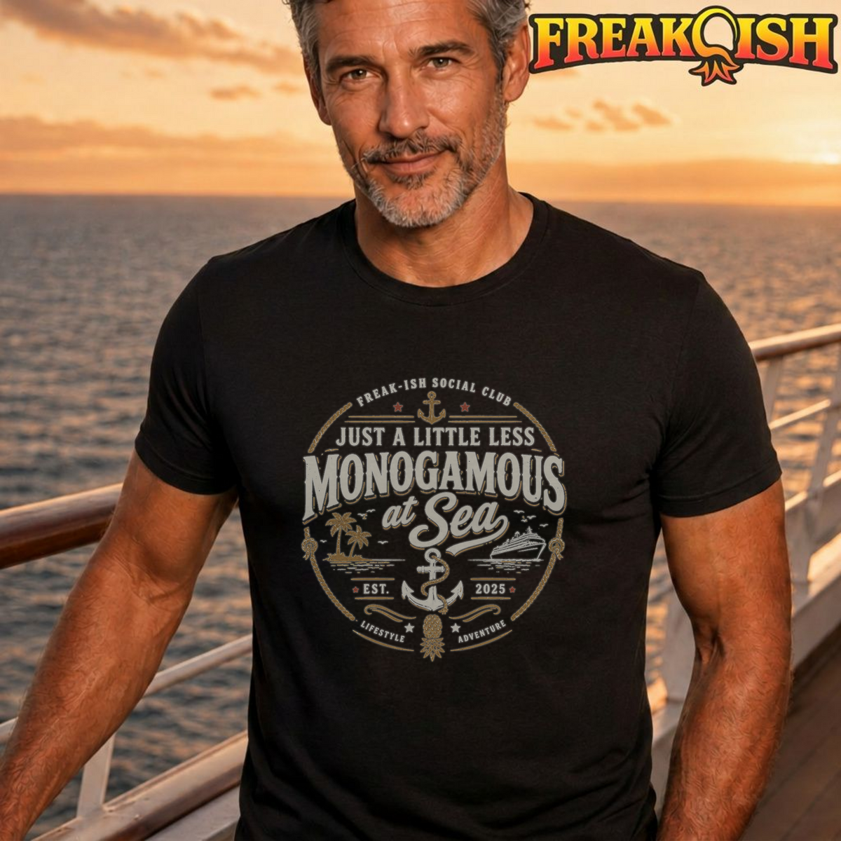Less Monogamous at Sea Unisex Tee | FREAK-ISH