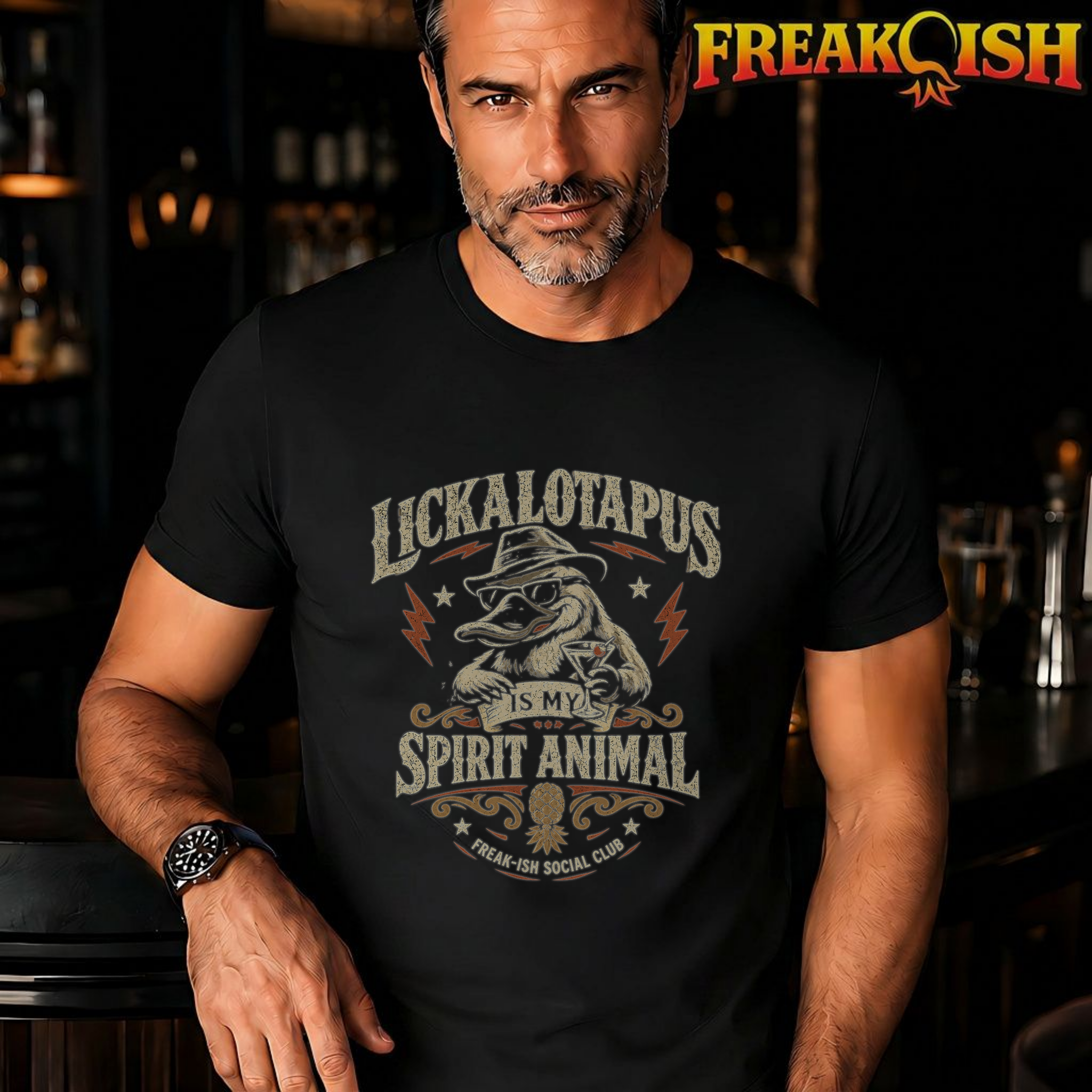 Lickalotapus Is My Spirit Animal Unisex Tee | FREAK-ISH