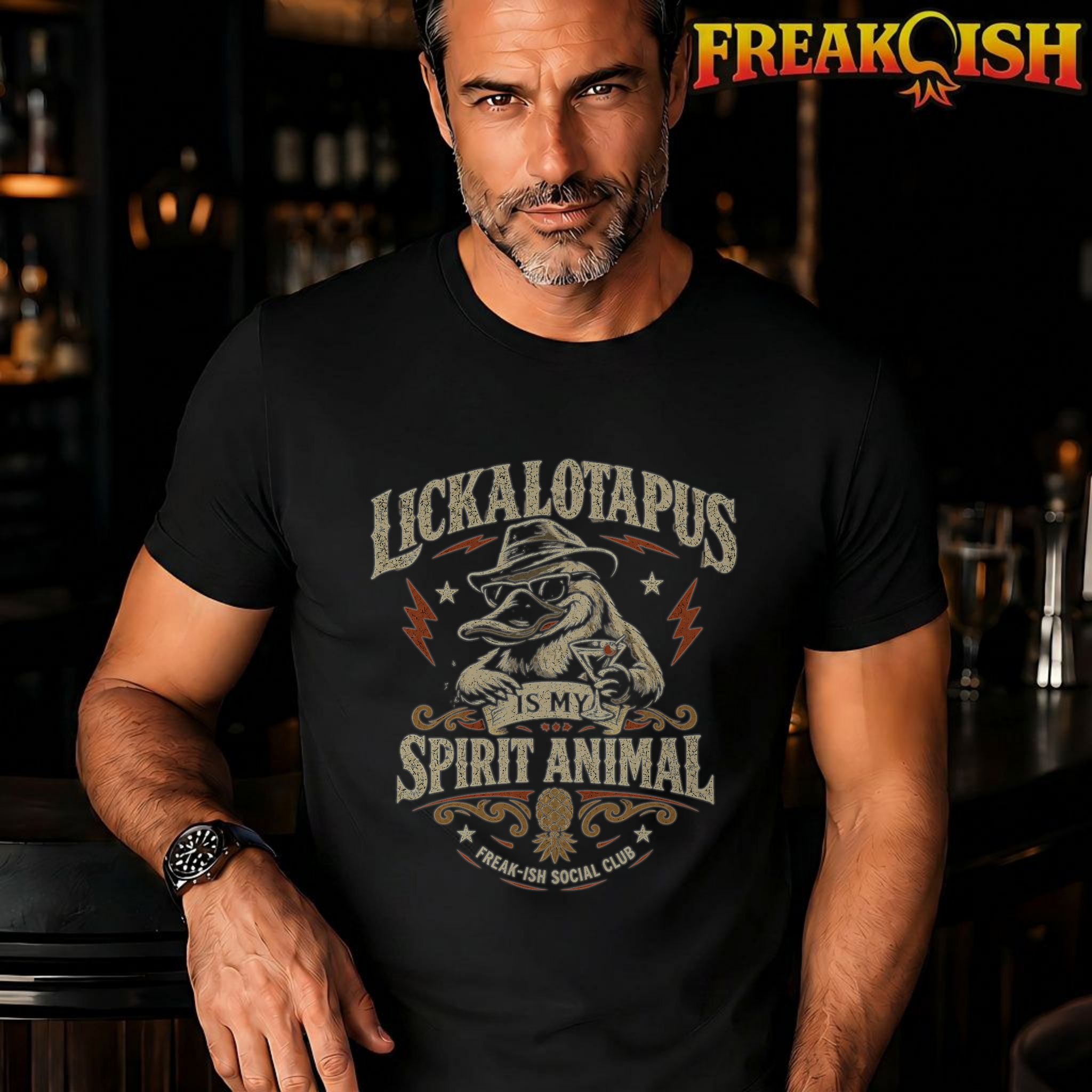 Lickalotapus Is My Spirit Animal Unisex Tee | FREAK-ISH