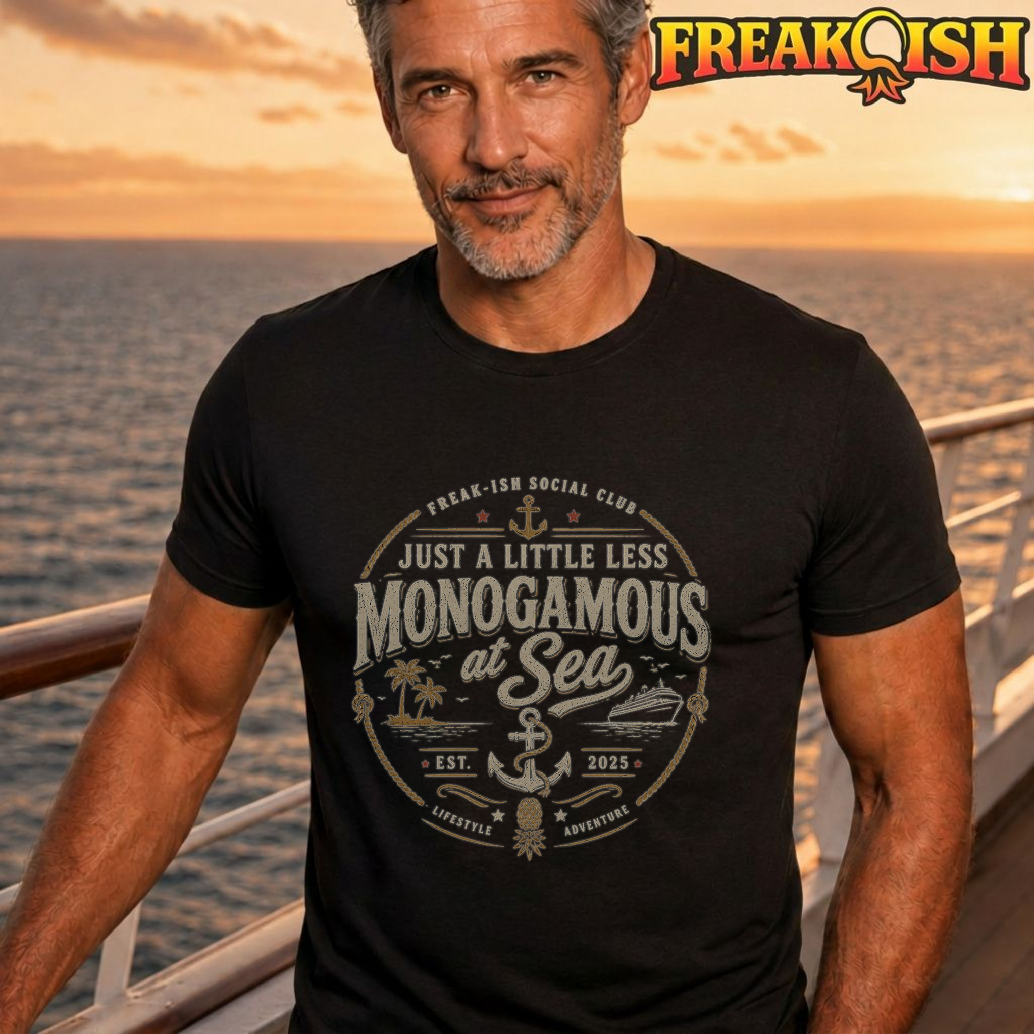 Less Monogamous at Sea Unisex Tee | FREAK-ISH