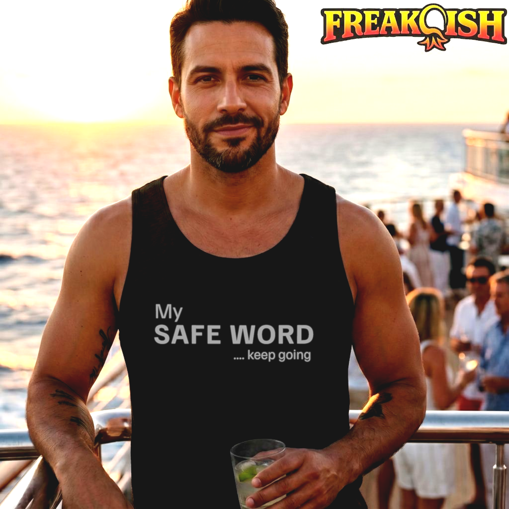 My Safe Word Men's Tank | FREAK-ISH