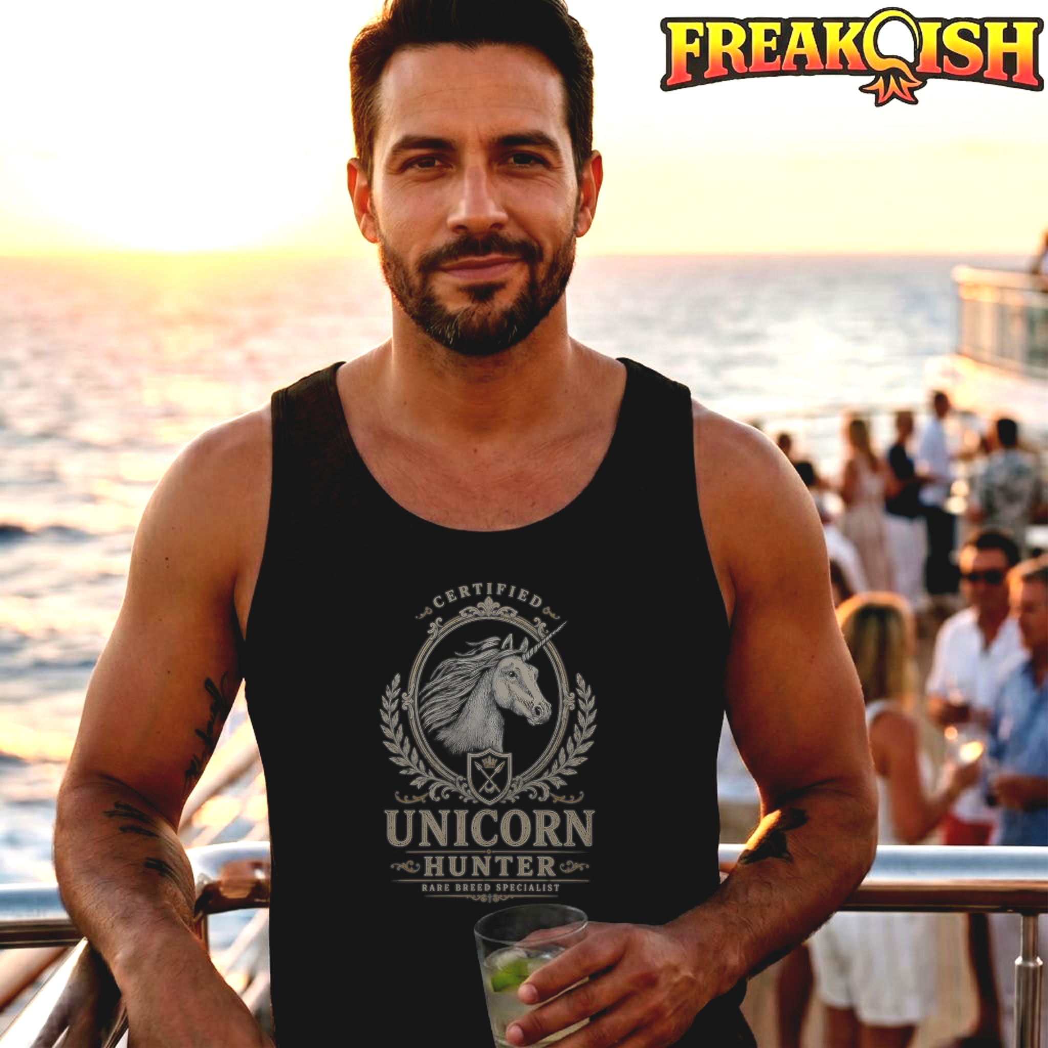 Unicorn Hunter Men's Tank | FREAK-ISH
