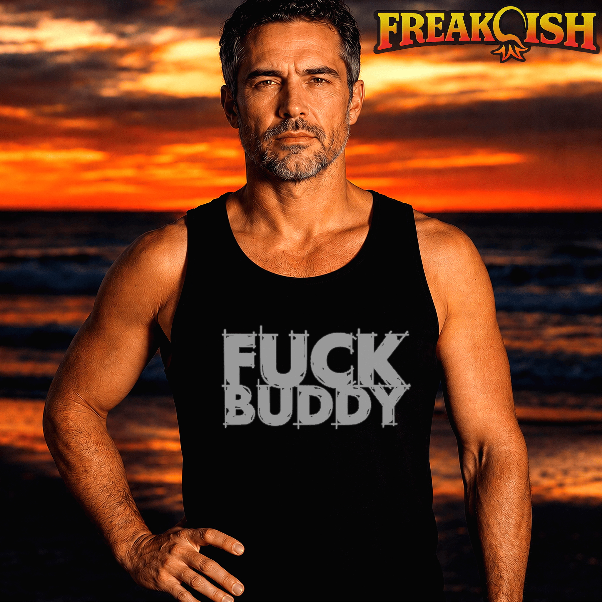 F*ck Buddy Men's Tank | FREAK-ISH