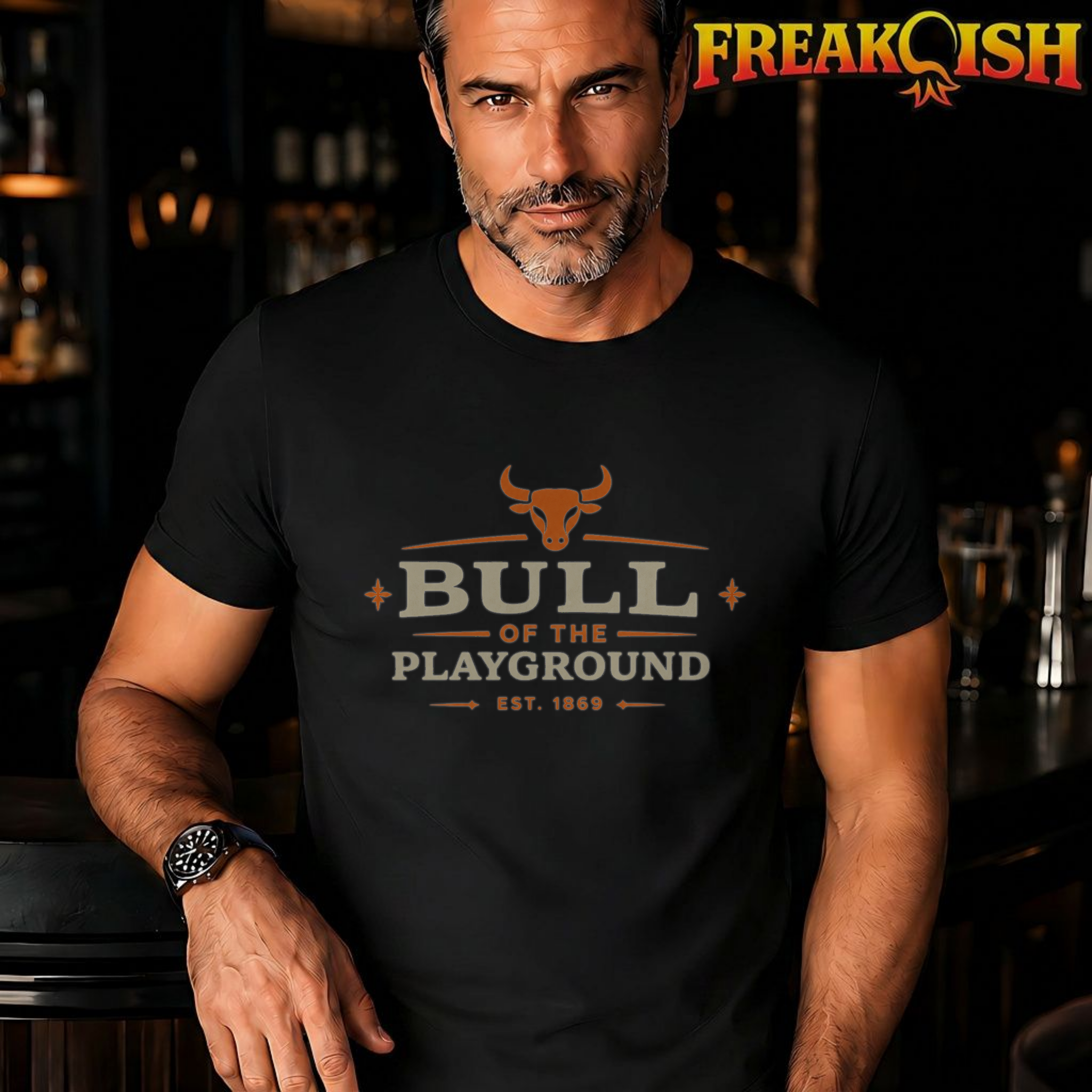 Bull of The Playground Unisex Tee | FREAK-ISH