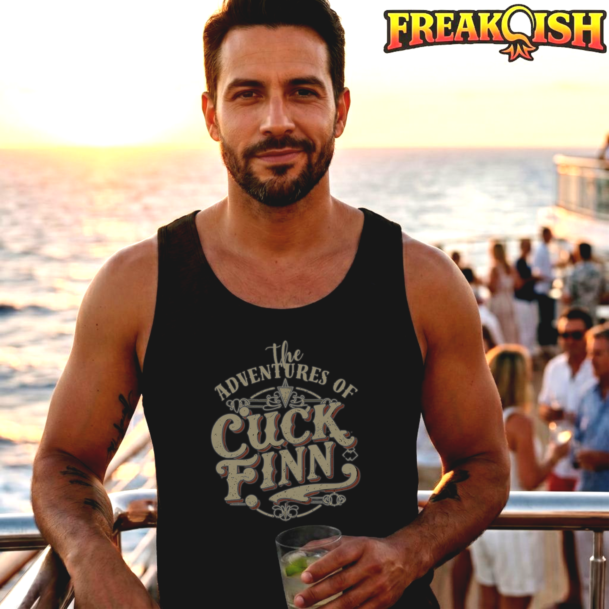 The Adventures of Cuck Finn Men's Tank | FREAK-ISH