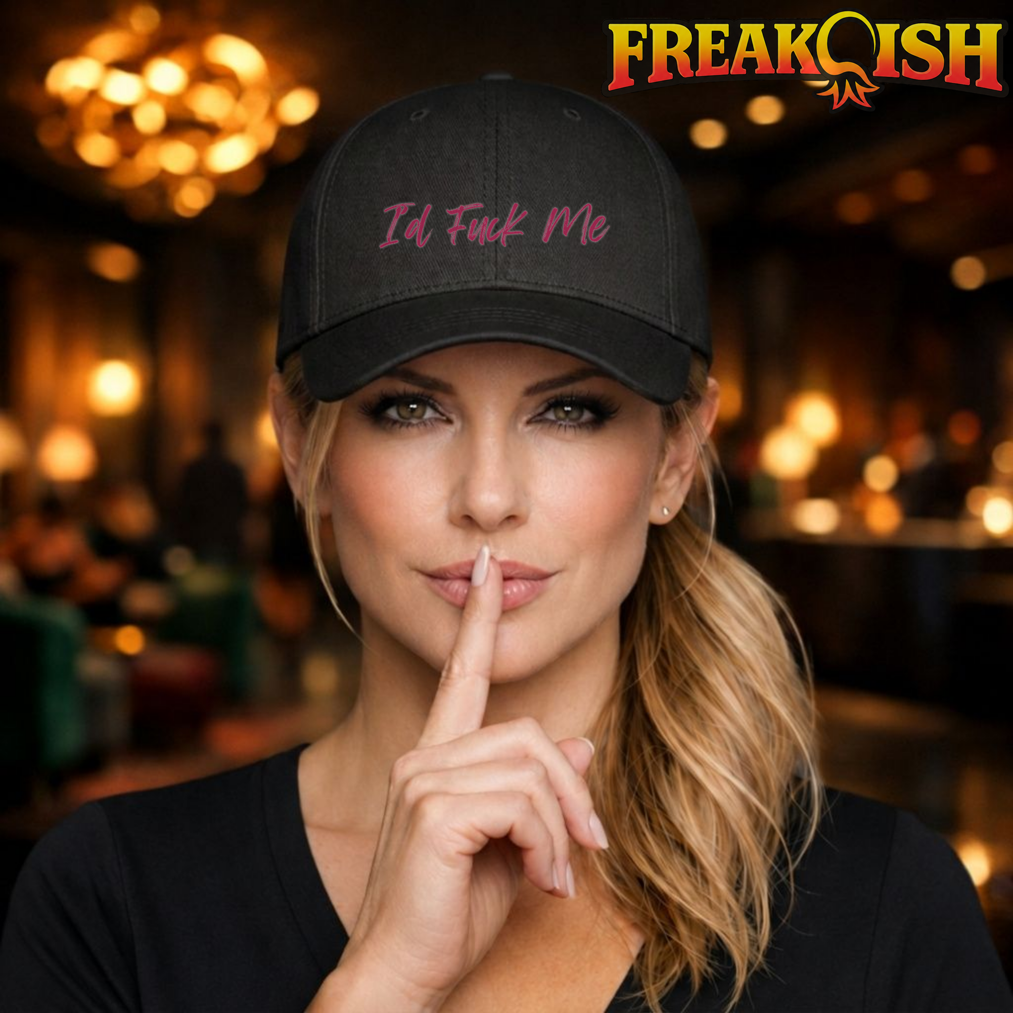 I Would F*ck Me Embroidered Hat | FREAK-ISH