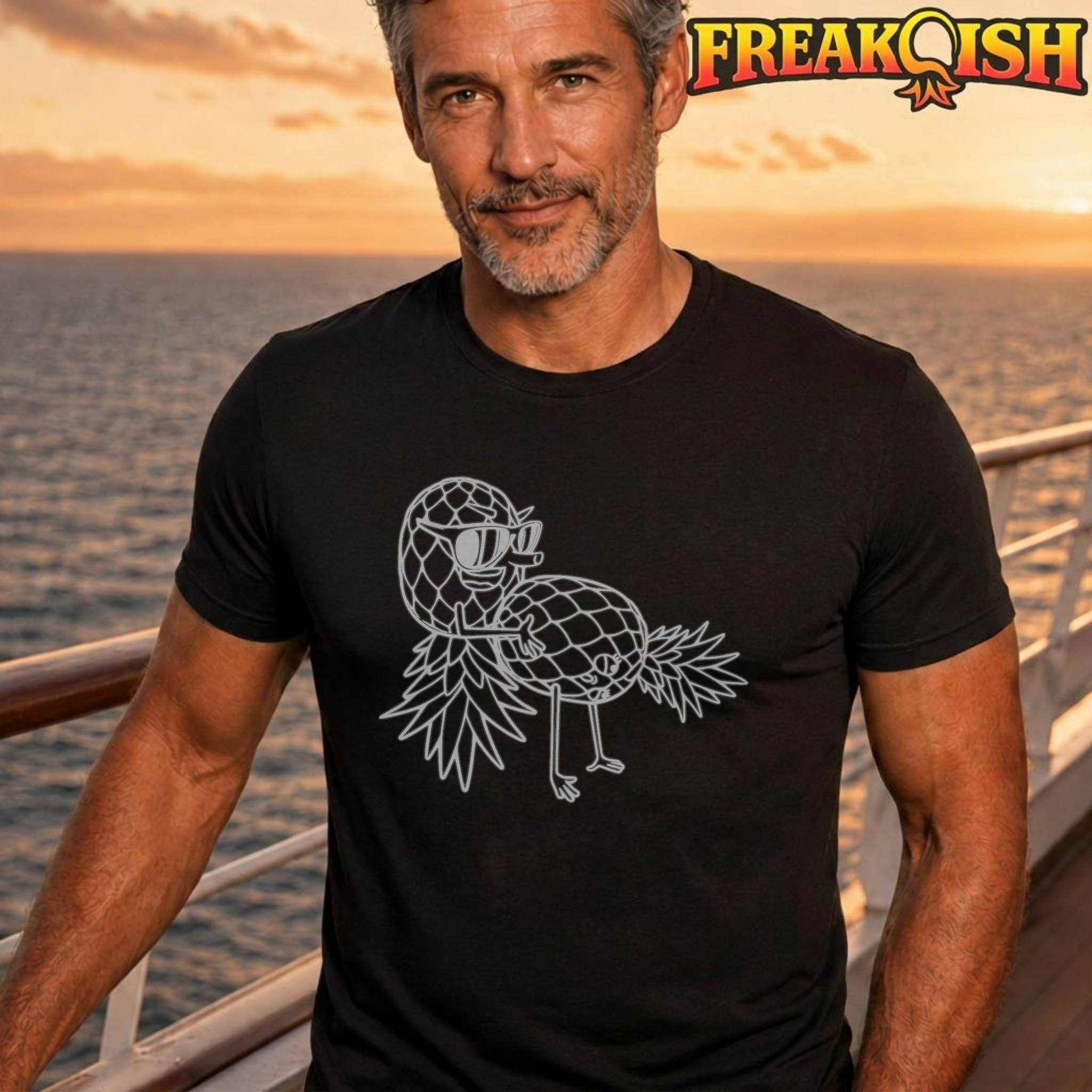 Pineapple Love Unisex Tee | FREAK-ISH