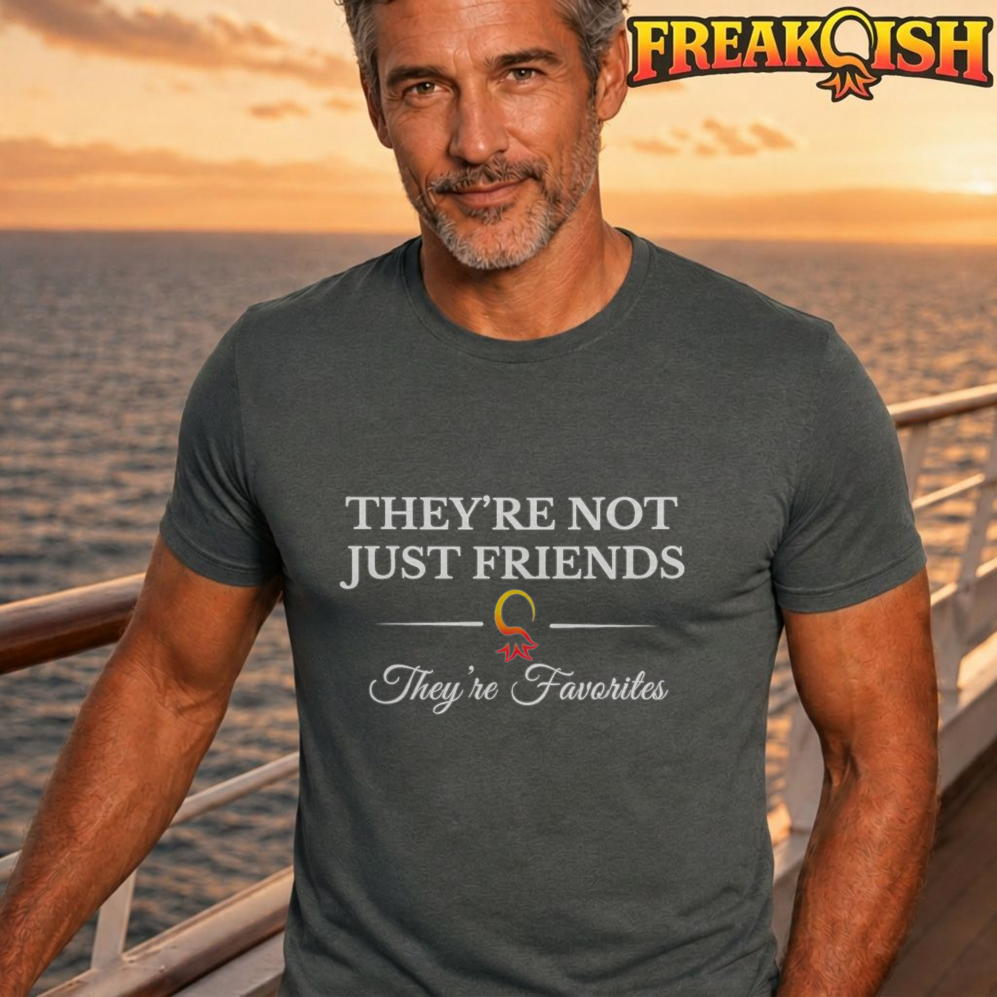 They're Not Just Friends They're Favorites Unisex Tee | FREAK-ISH