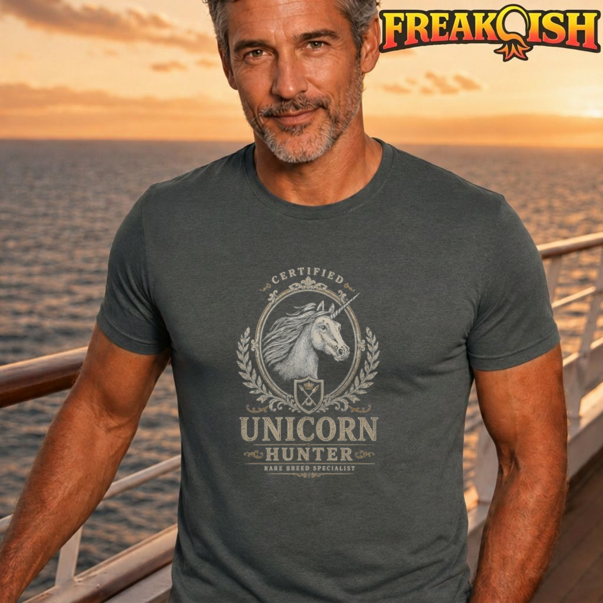 Unicorn Hunter Unisex Tee | FREAK-ISH