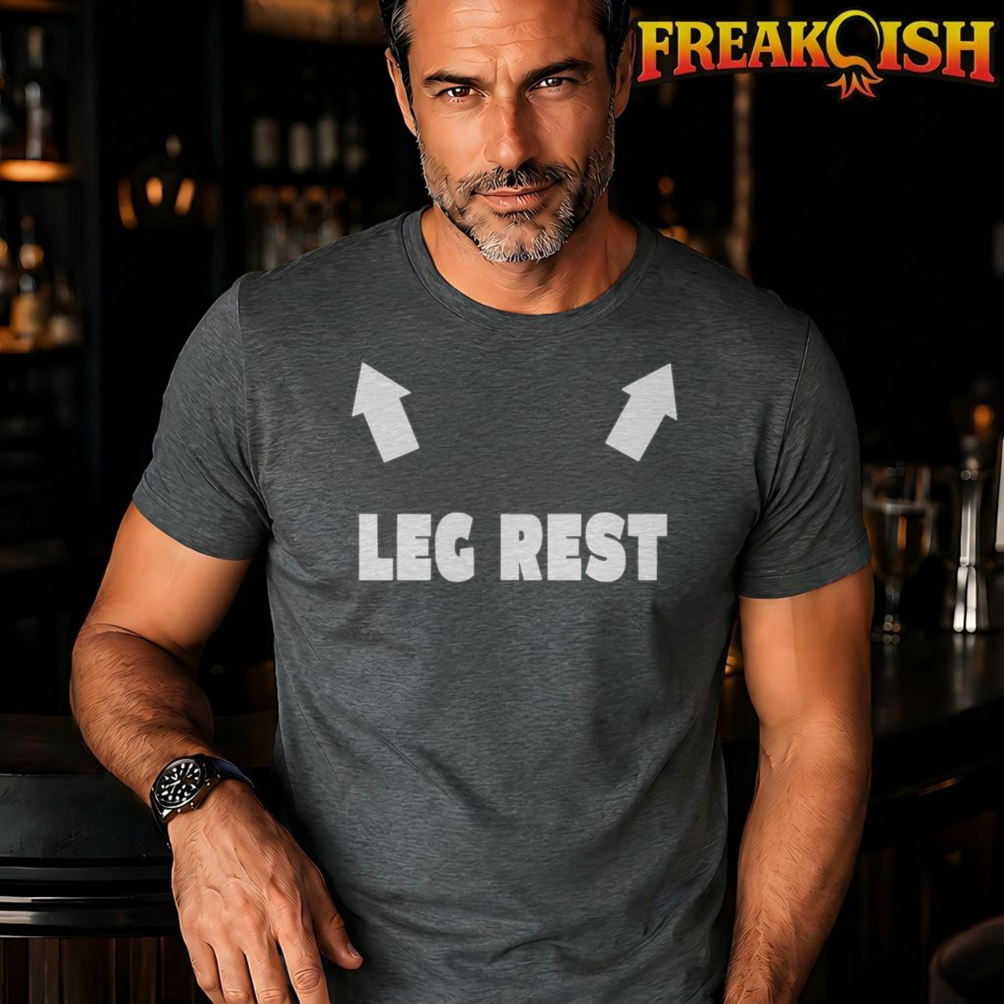 Leg Rest Unisex Tee | FREAK-ISH