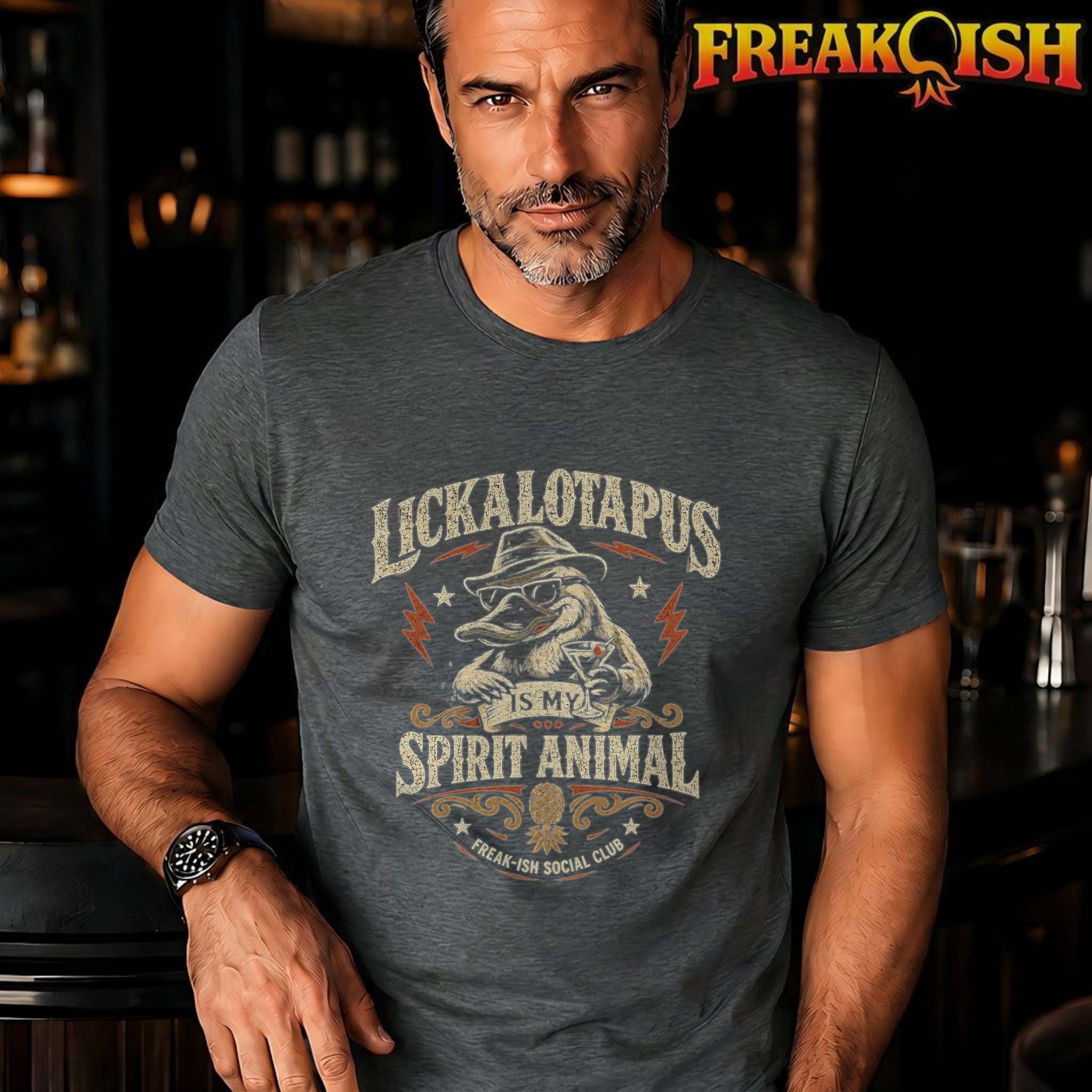 Lickalotapus Is My Spirit Animal Unisex Tee | FREAK-ISH