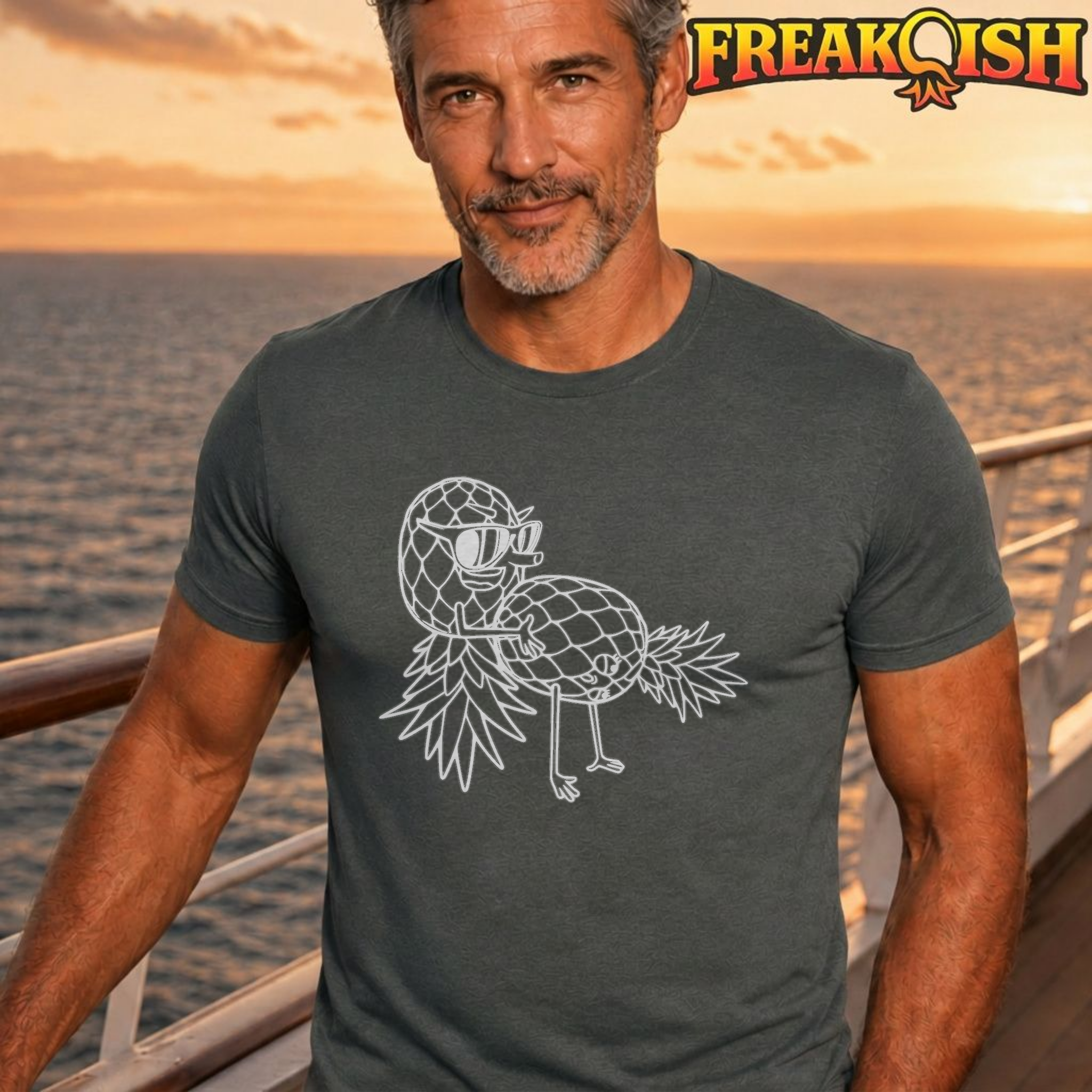 Pineapple Love Unisex Tee | FREAK-ISH