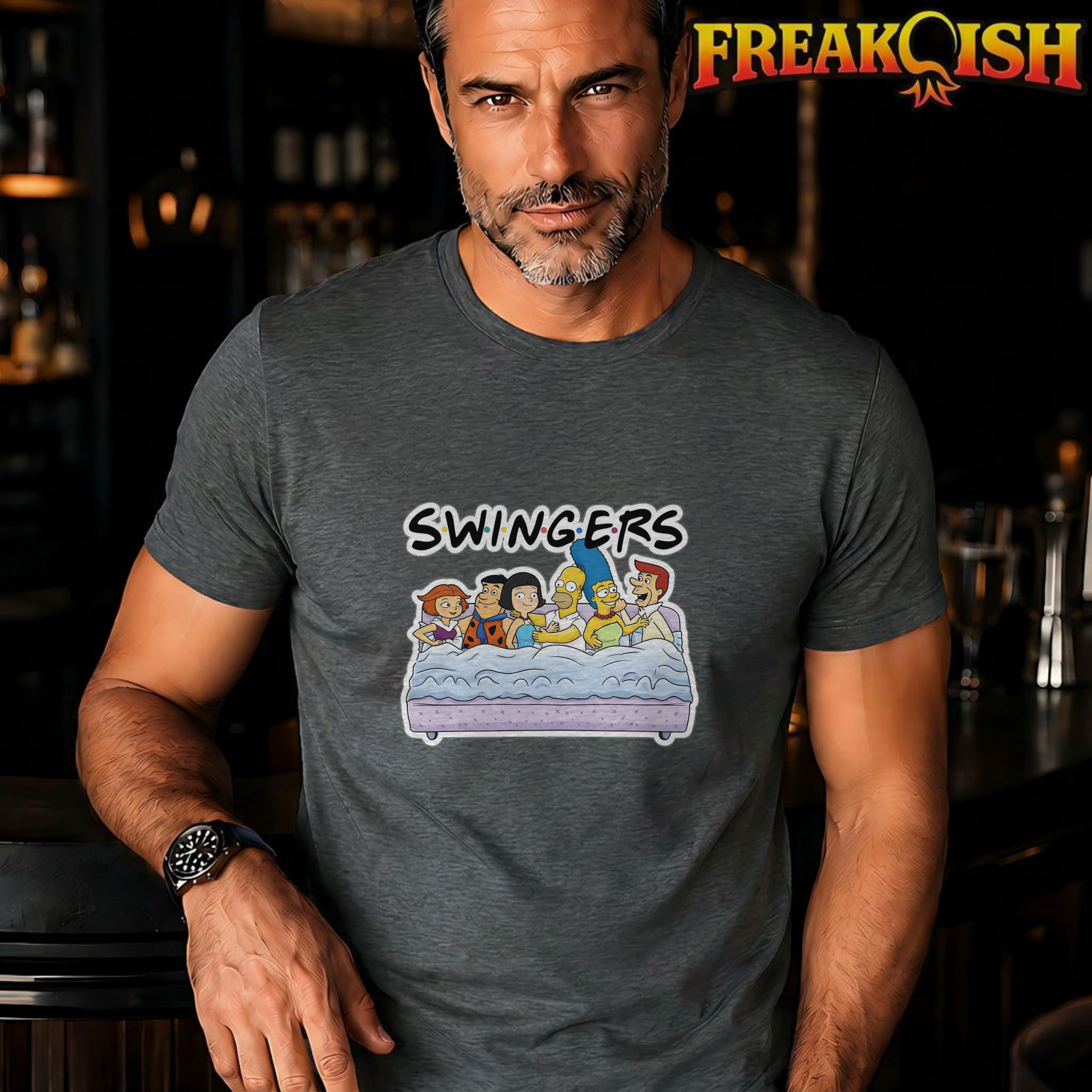 Swingers Unisex Tee | FREAK-ISH