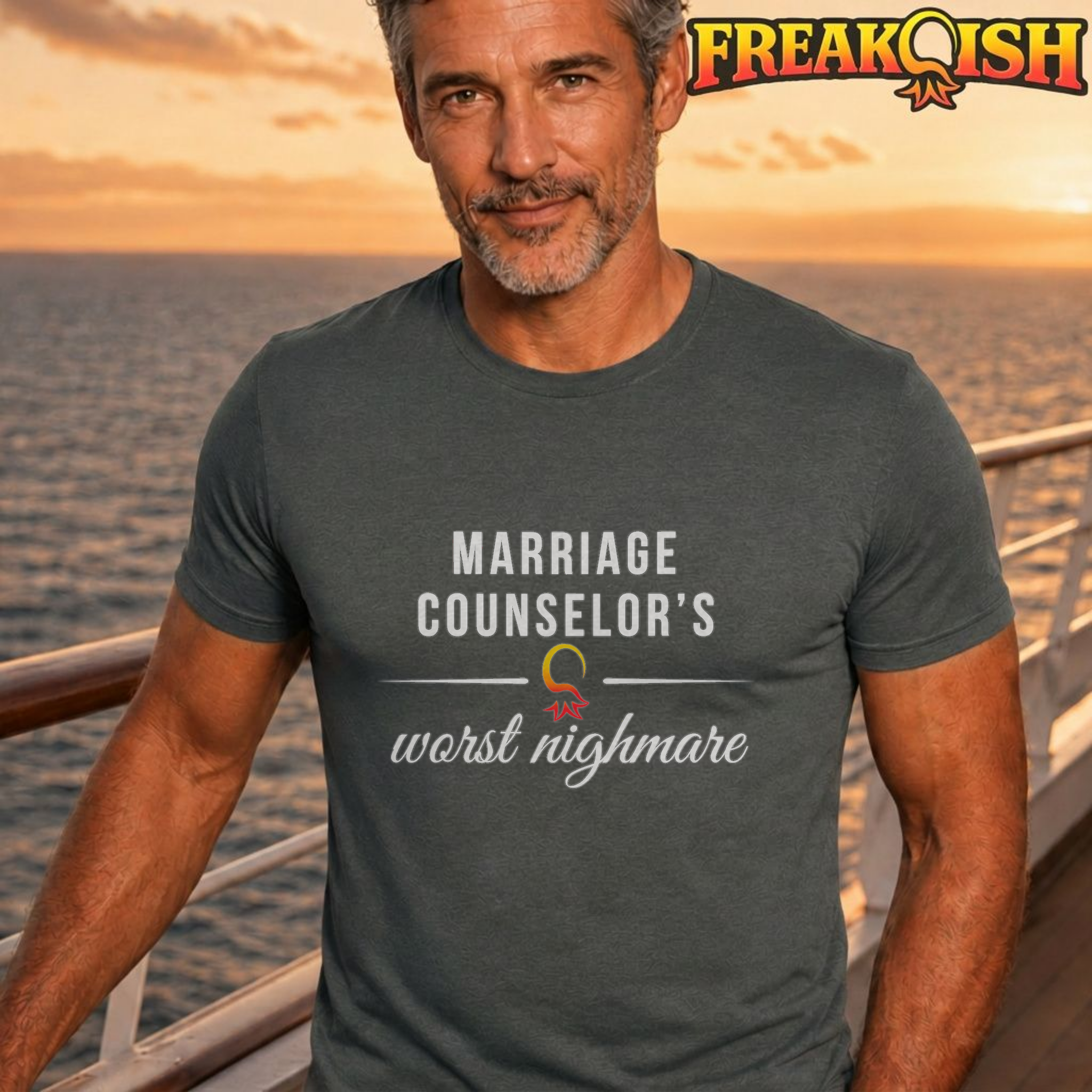 Marriage Counselor's Worst Nightmare Unisex Tee | FREAK-ISH
