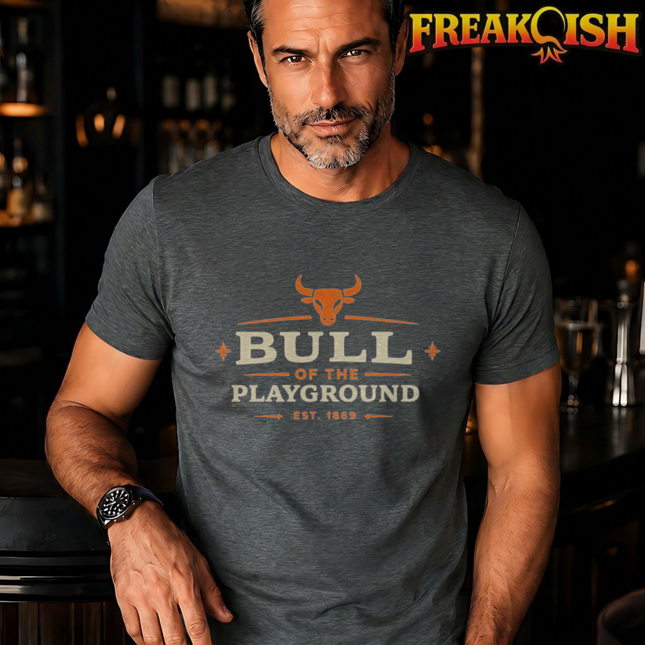 Bull of The Playground Unisex Tee | FREAK-ISH