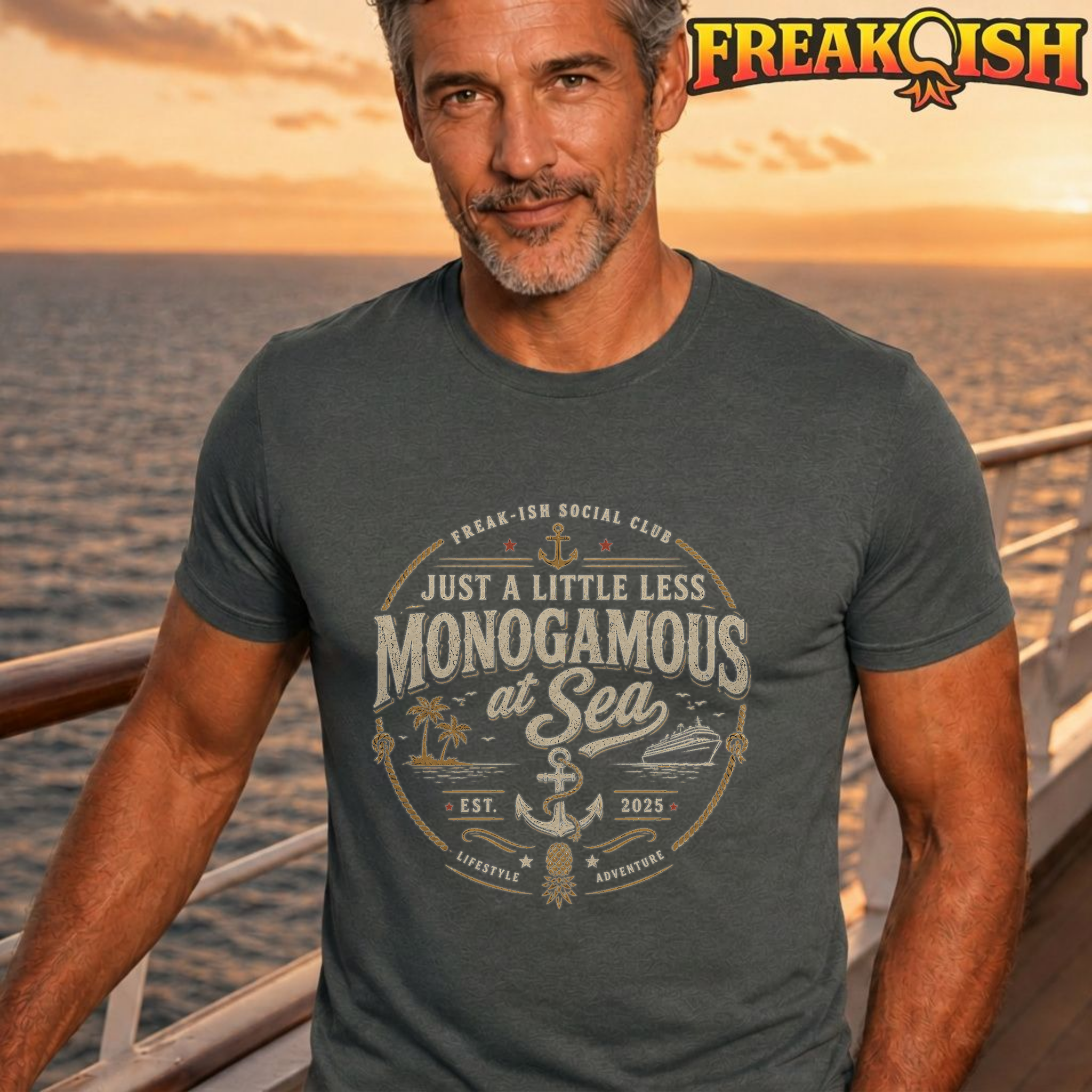 Less Monogamous at Sea Unisex Tee | FREAK-ISH