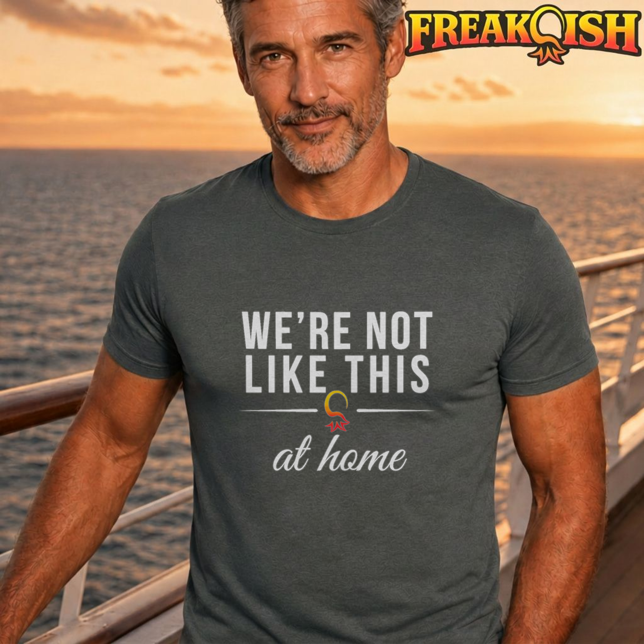 Not Like This at Home Unisex Tee | FREAK-ISH