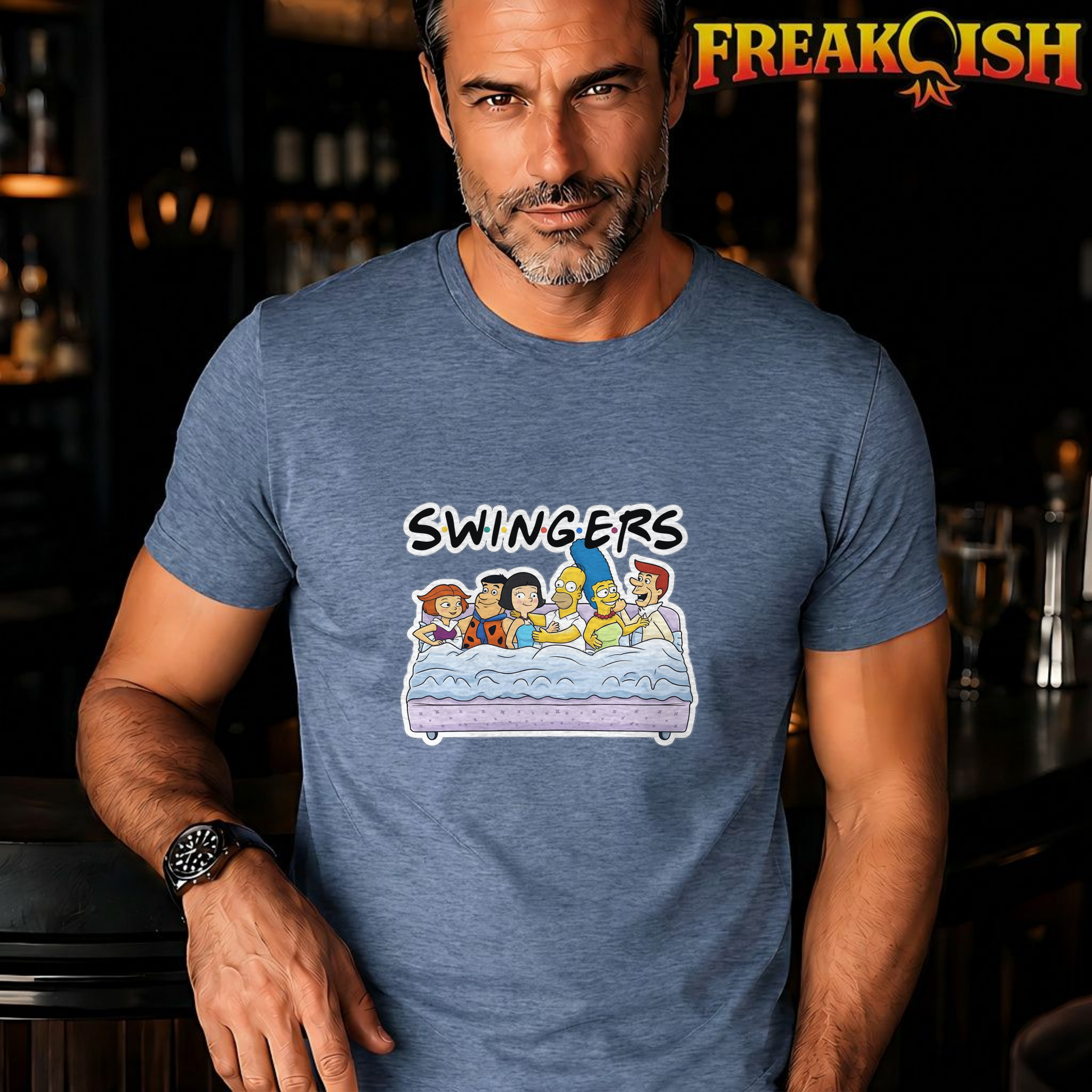 Swingers Unisex Tee | FREAK-ISH