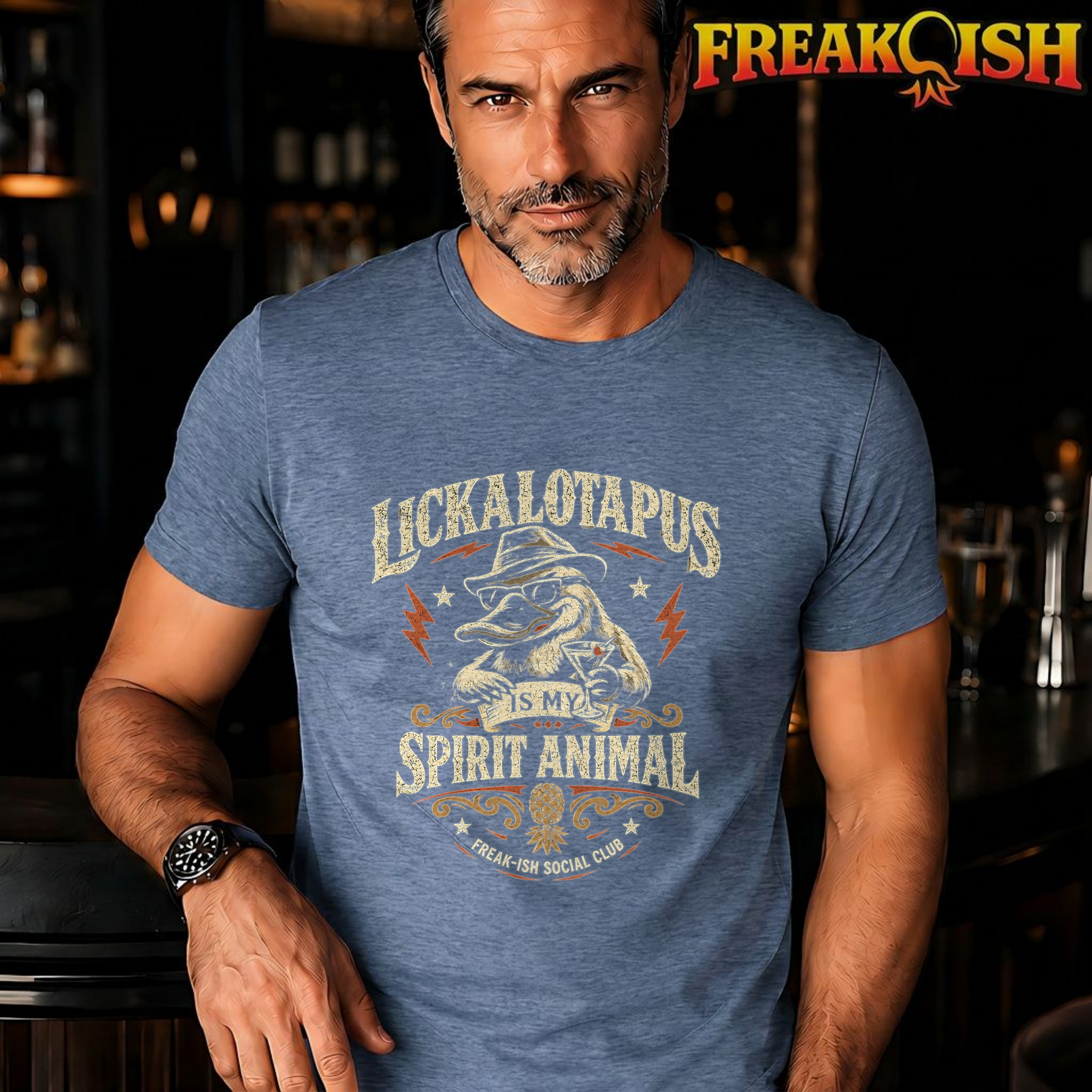 Lickalotapus Is My Spirit Animal Unisex Tee | FREAK-ISH
