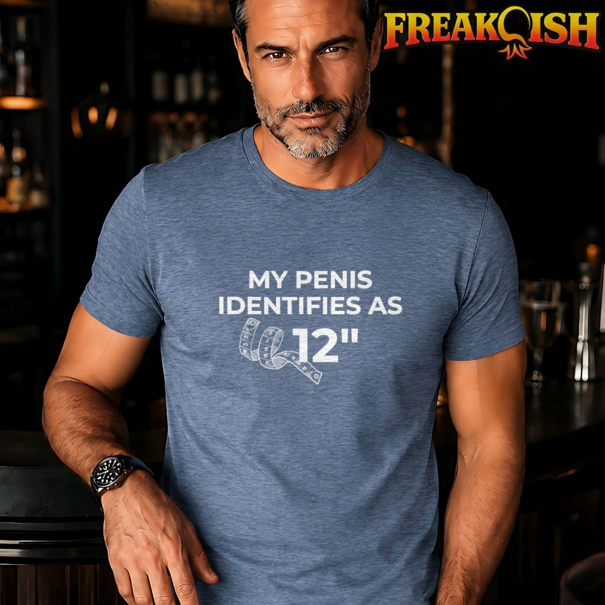 My Pen!s Identifies As 12in Unisex Tee | FREAK-ISH