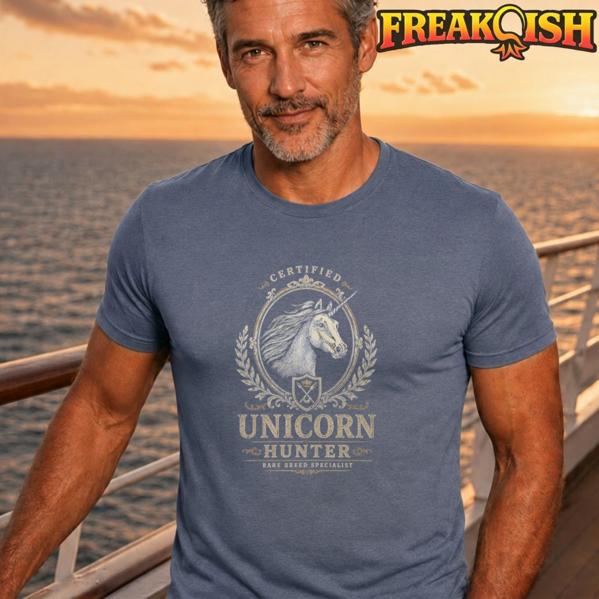 Unicorn Hunter Unisex Tee | FREAK-ISH