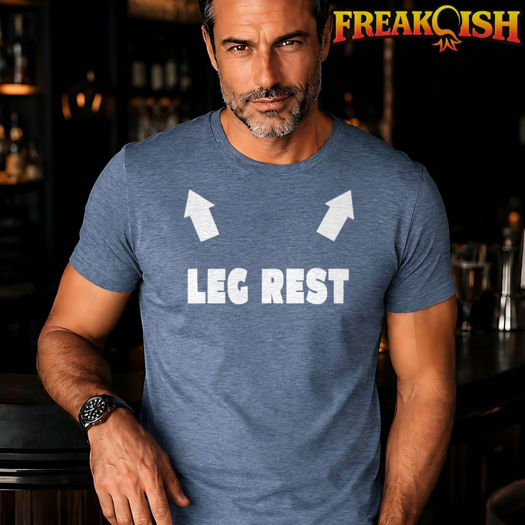 Leg Rest Unisex Tee | FREAK-ISH