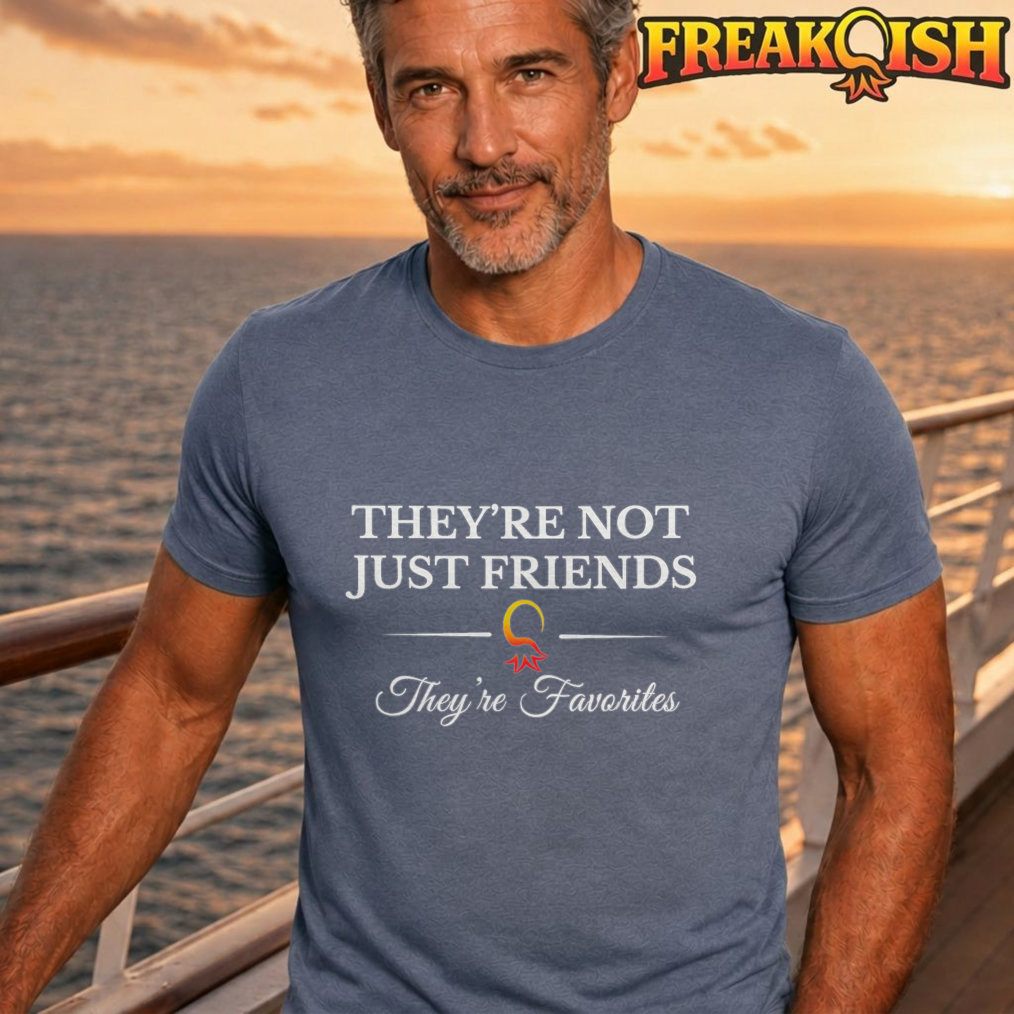 They're Not Just Friends They're Favorites Unisex Tee | FREAK-ISH