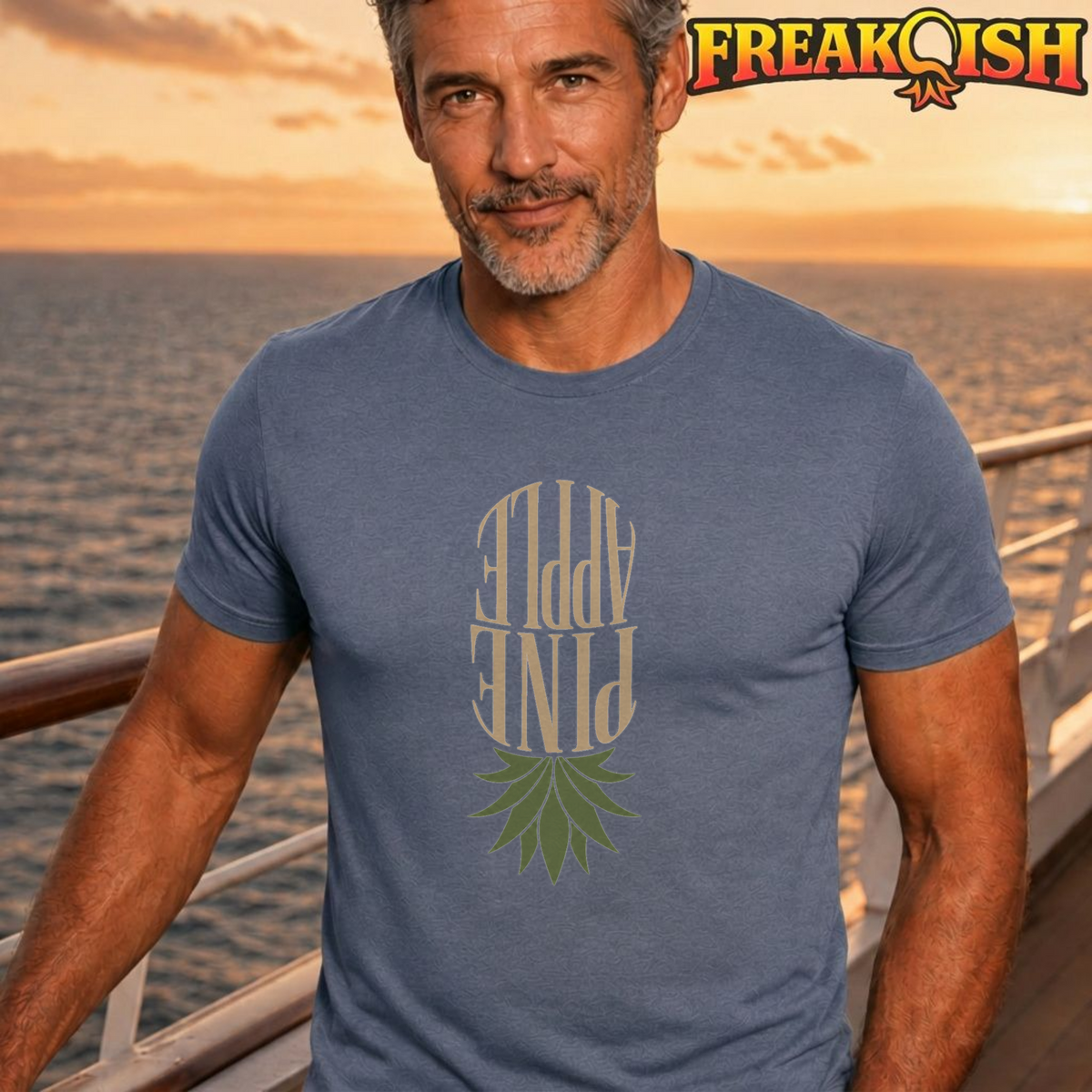 Pine Apple Unisex Tee | FREAK-ISH